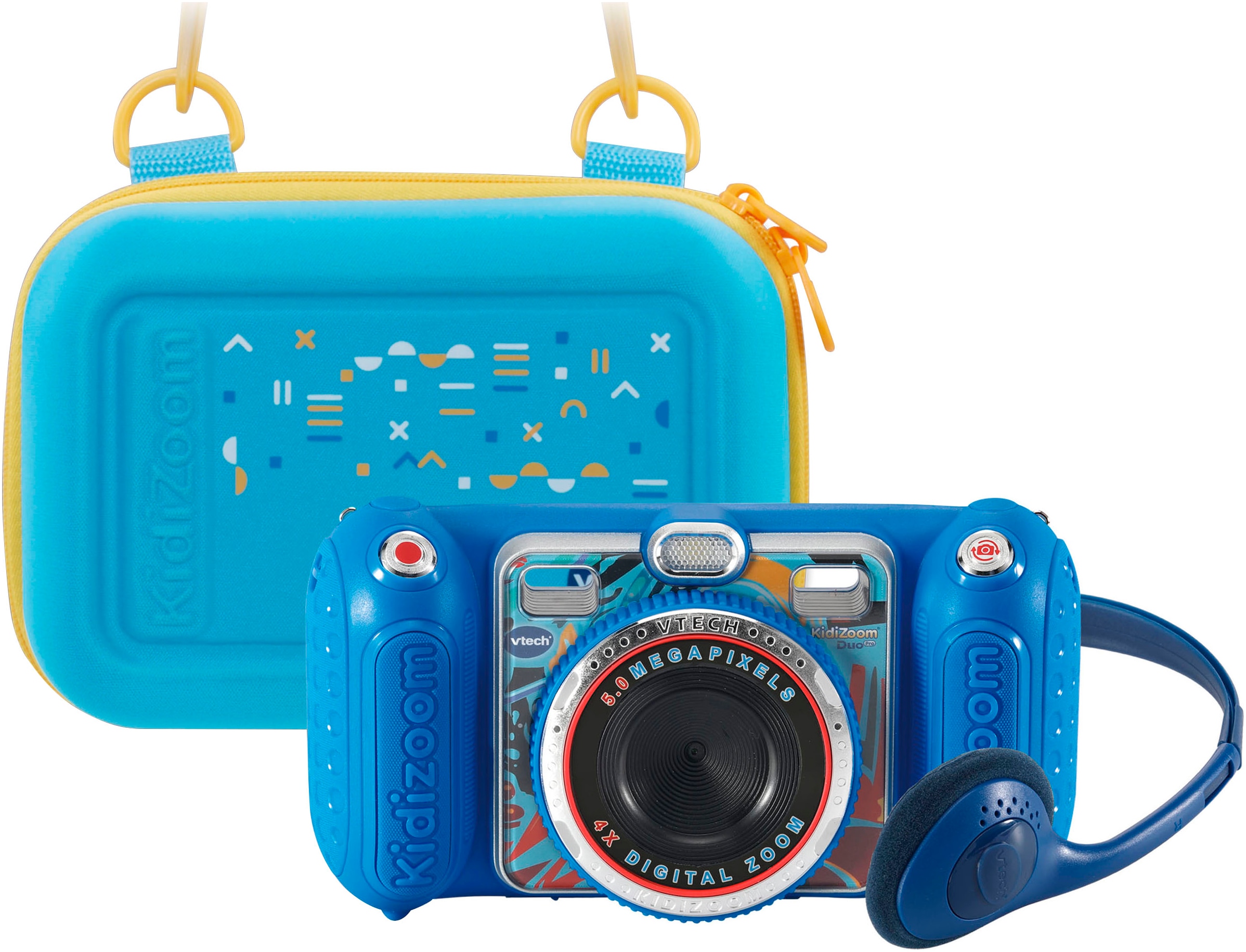 Kinderkamera »KidiZoom Duo Pro, blau«, inklusive Tragetasche
