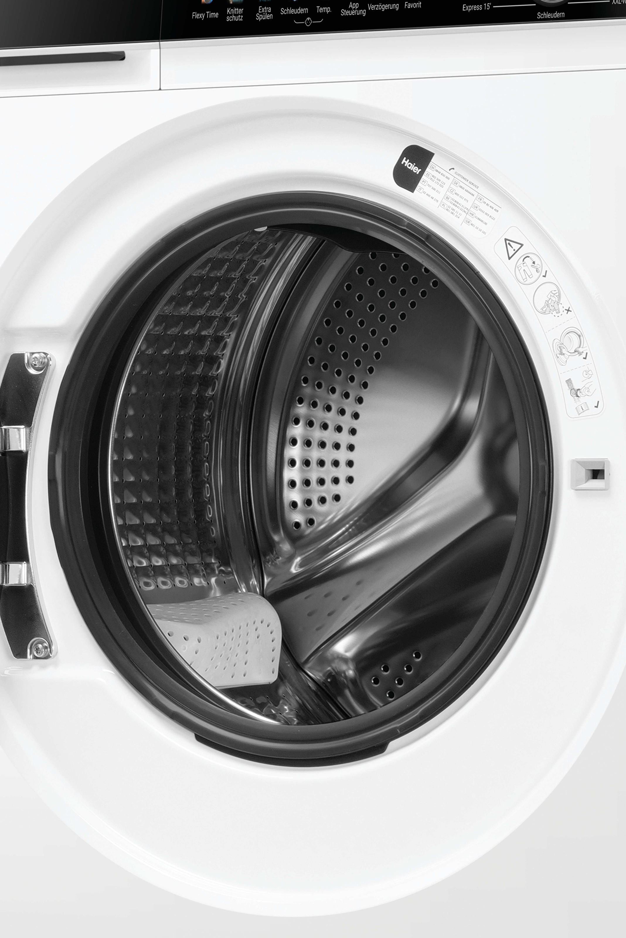 Haier Waschmaschine »HW80-BP14657TU1« 8 kg 1400 U/min Smart AI Automatikprogramm & Wi-Fi