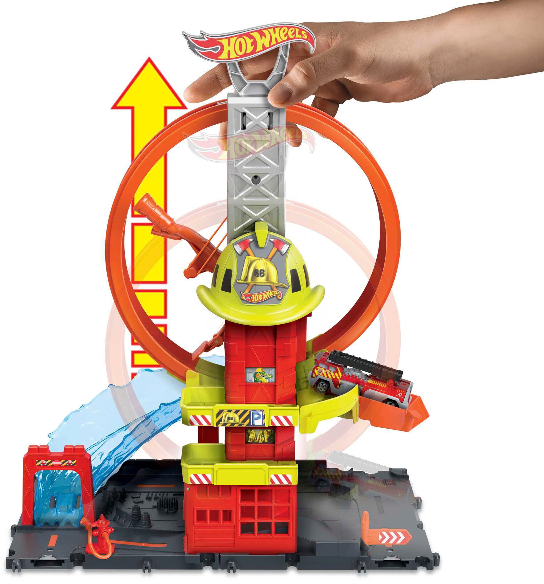 Hot Wheels Spiel-Gebäude »City Super Fire Station«