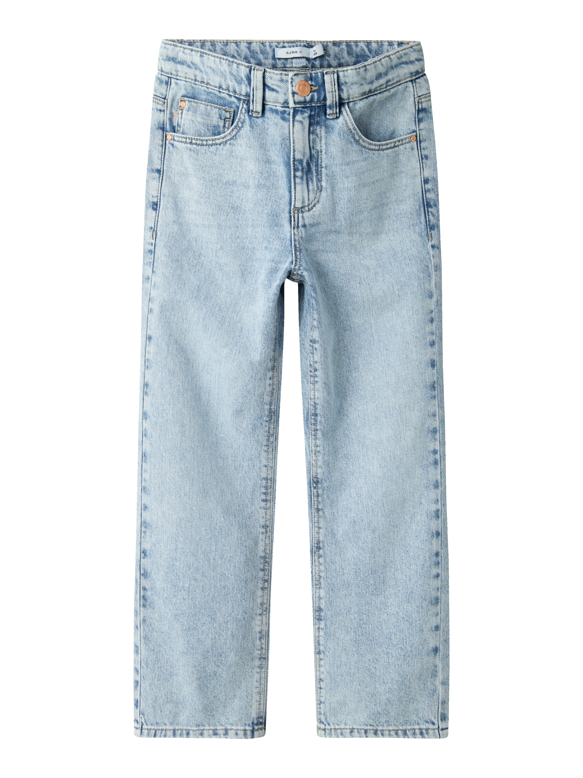 Name It Straight-Jeans »NKFROSE HW STRAIGHT JEANS 9222-BE NOOS«