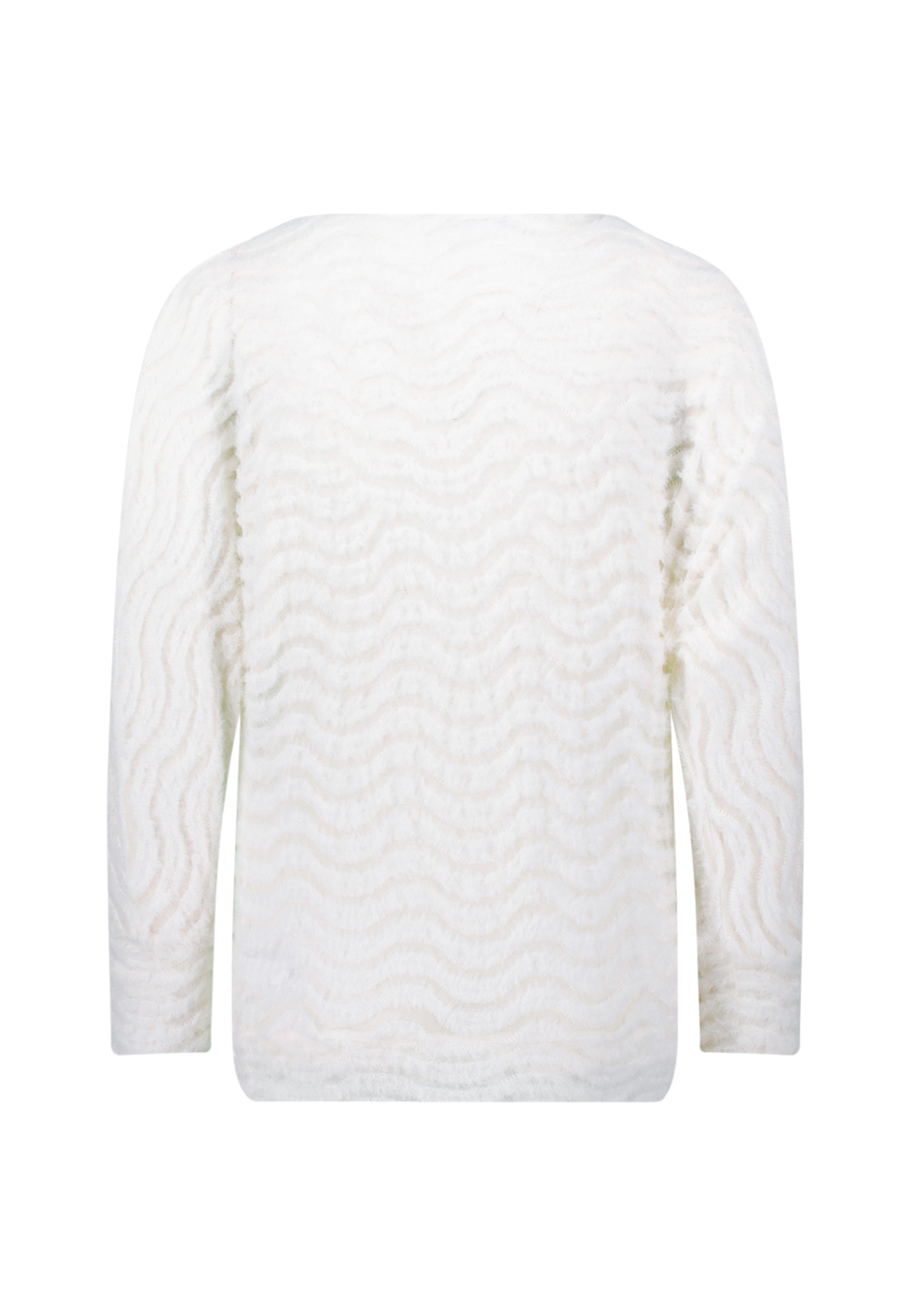 Zero Sweatshirt »Sweatshirt mit Wellenmuster«
