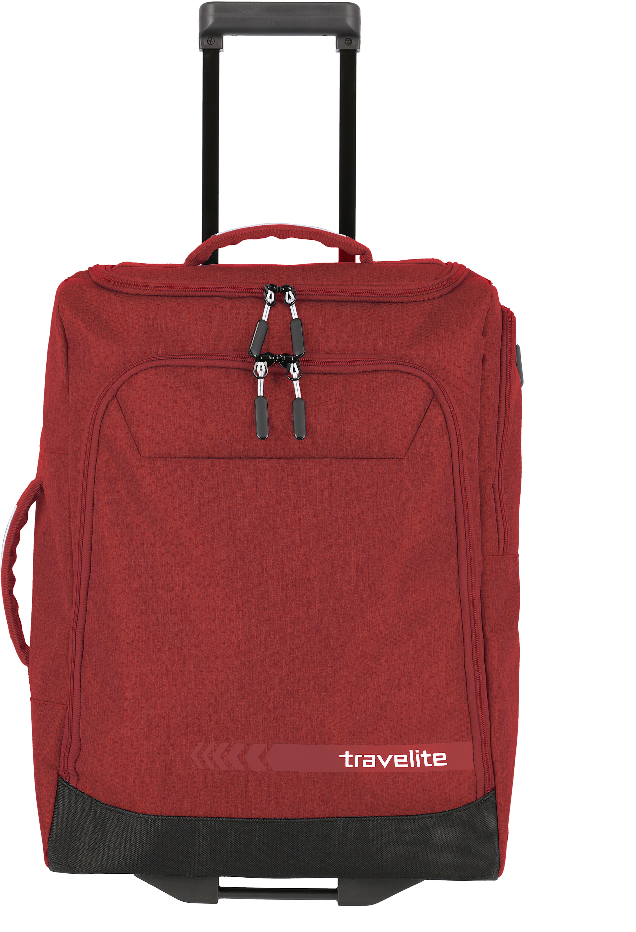 travelite Weichgepäck-Trolley »KICK OFF, verschiedene Größen und Farben«, 2 Rollen, Reisetasche Reisegepäck Reisekoffer Trolley Freizeittasche