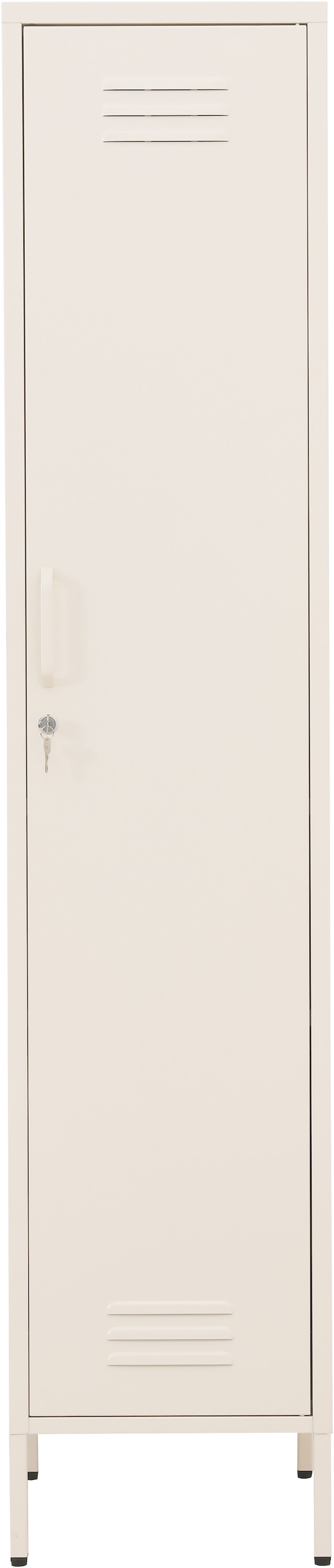 OTTO home Drehtürenschrank »Siena Kleiderschrank Schrank Metallschrank Mehrzweckschrank Spind« in 4 Farben aus Metall Stahlschrank,  in der Höhe verstellbar, abschließbar