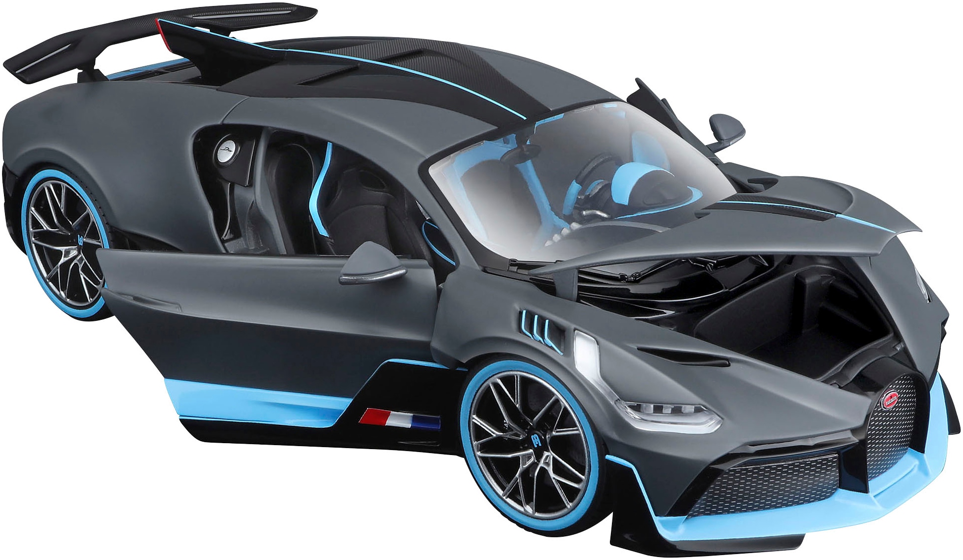 Bburago Sammlerauto »Bugatti Divo, dunkelgrau«, 1:18