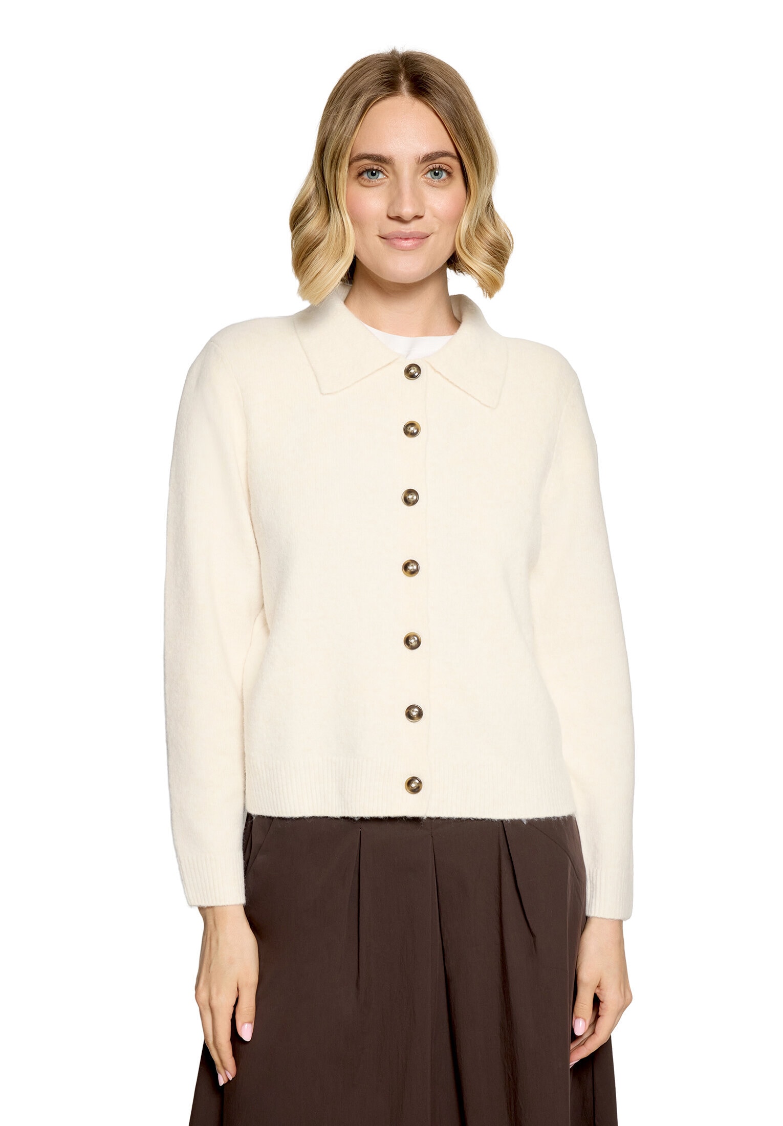 Cartoon Cardigan »Strick-Cardigan mit Kragen«