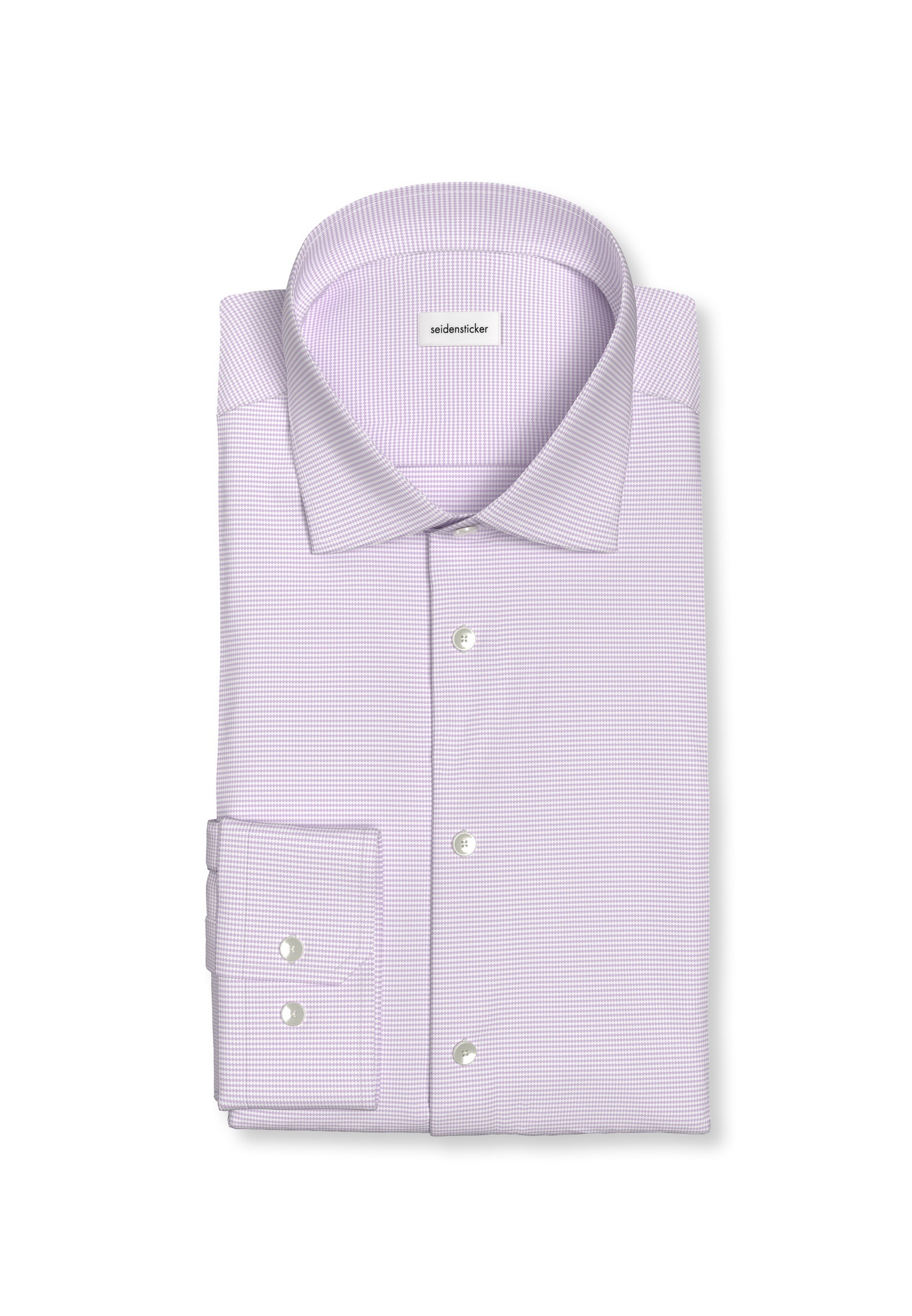 seidensticker Businesshemd »Schwarze Rose« Shaped 1/1 Kentkragen Struktur