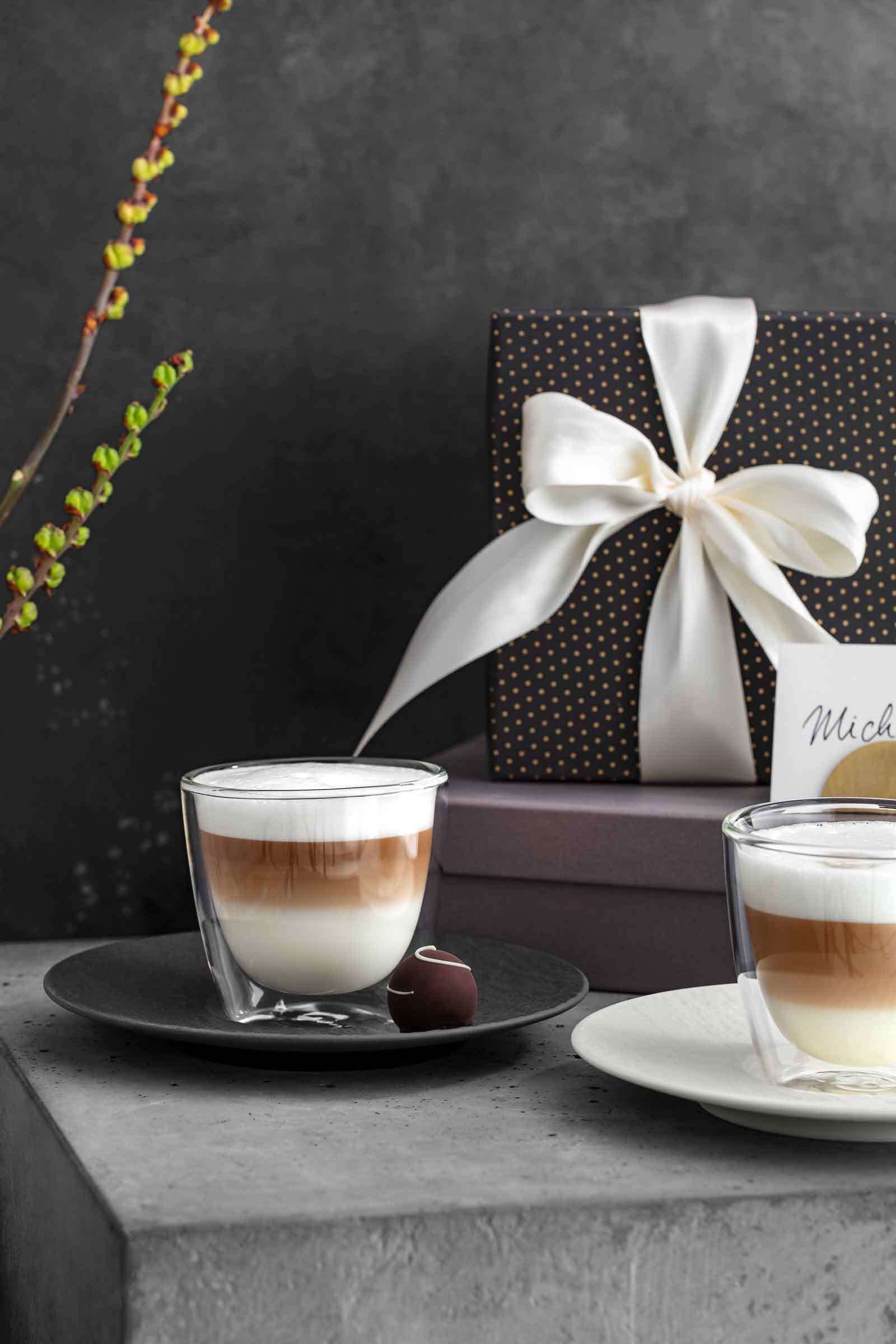 Villeroy & Boch Tasse »Café au Lait-Tassen mit Untertassen Artesano Original 260 ml 6er Set weiß«