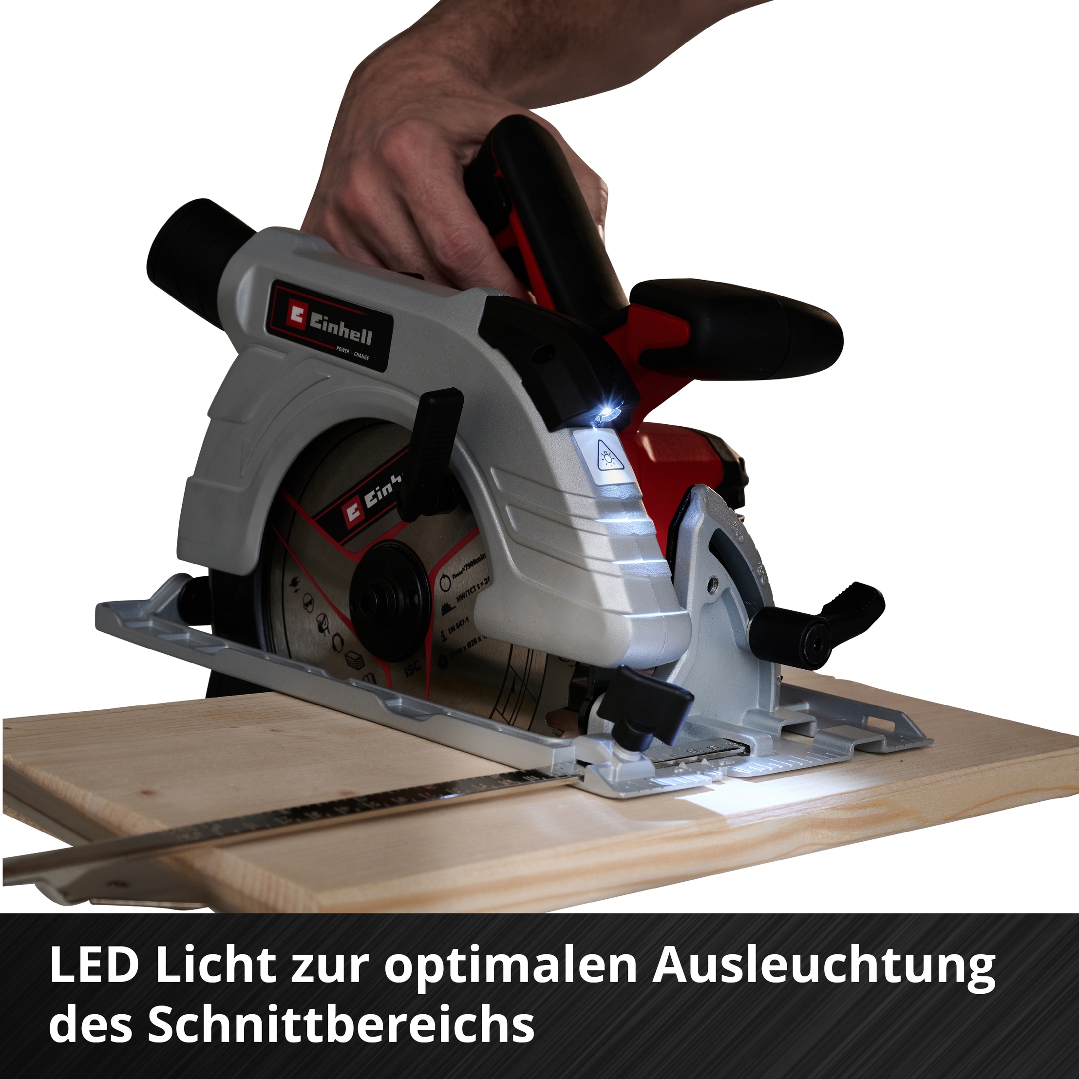 Einhell Akku-Handkreissäge »TP-CS 18/190 Li BL-Solo«