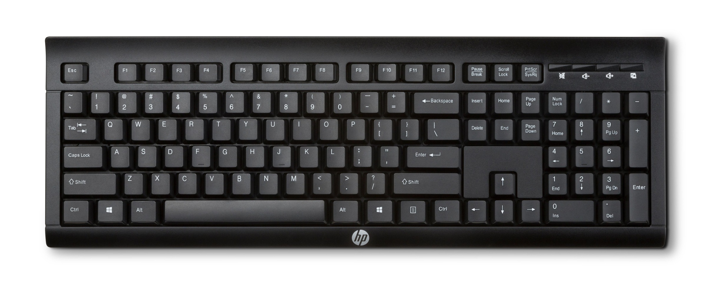 HP Tastatur »K2500 Wireless Tastatur«, HP K2500 Wireless Tastatur