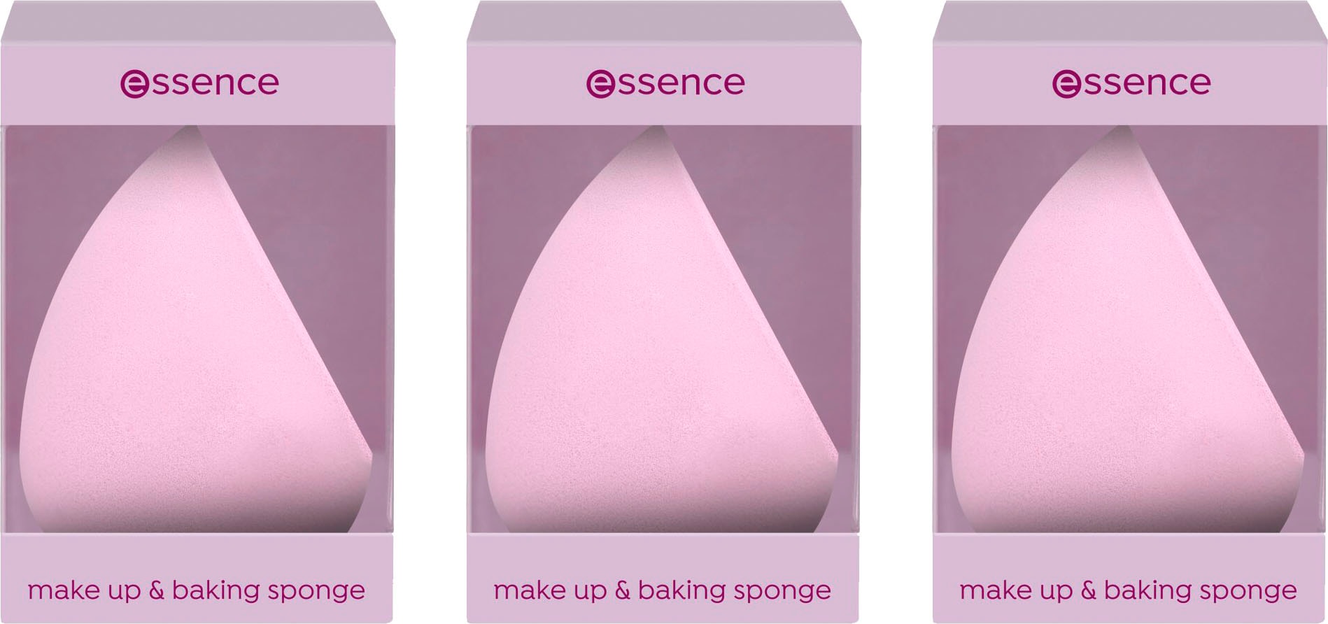 Make-up Schwamm »make up & baking sponge«, (3er Pack)