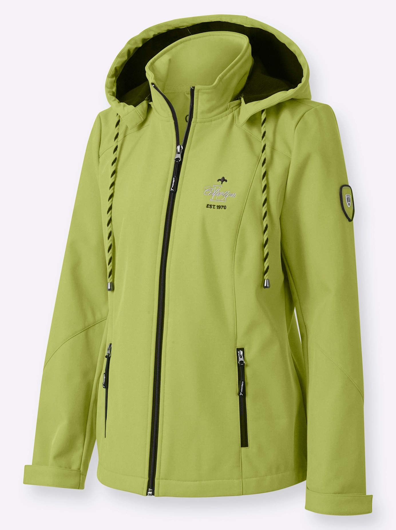 Casual Looks Softshelljacke, mit Kapuze