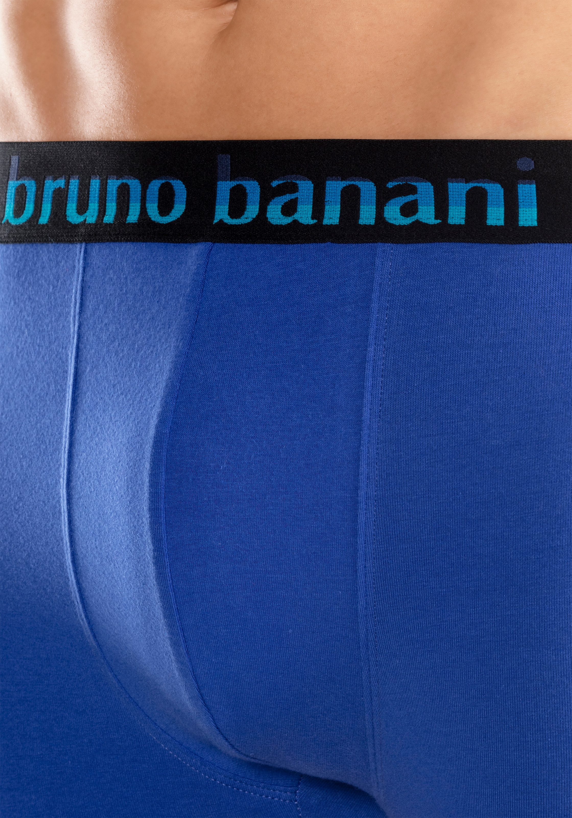 Bruno Banani Boxer »Boxershorts für Herren«, (Packung, 5 St.), mit Streifen Logo Webbund