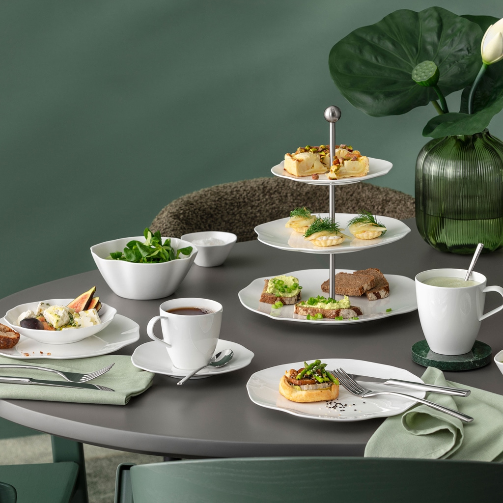Villeroy & Boch Etagere »Etagère Pura 26 cm weiß« handwäsche empfohlen