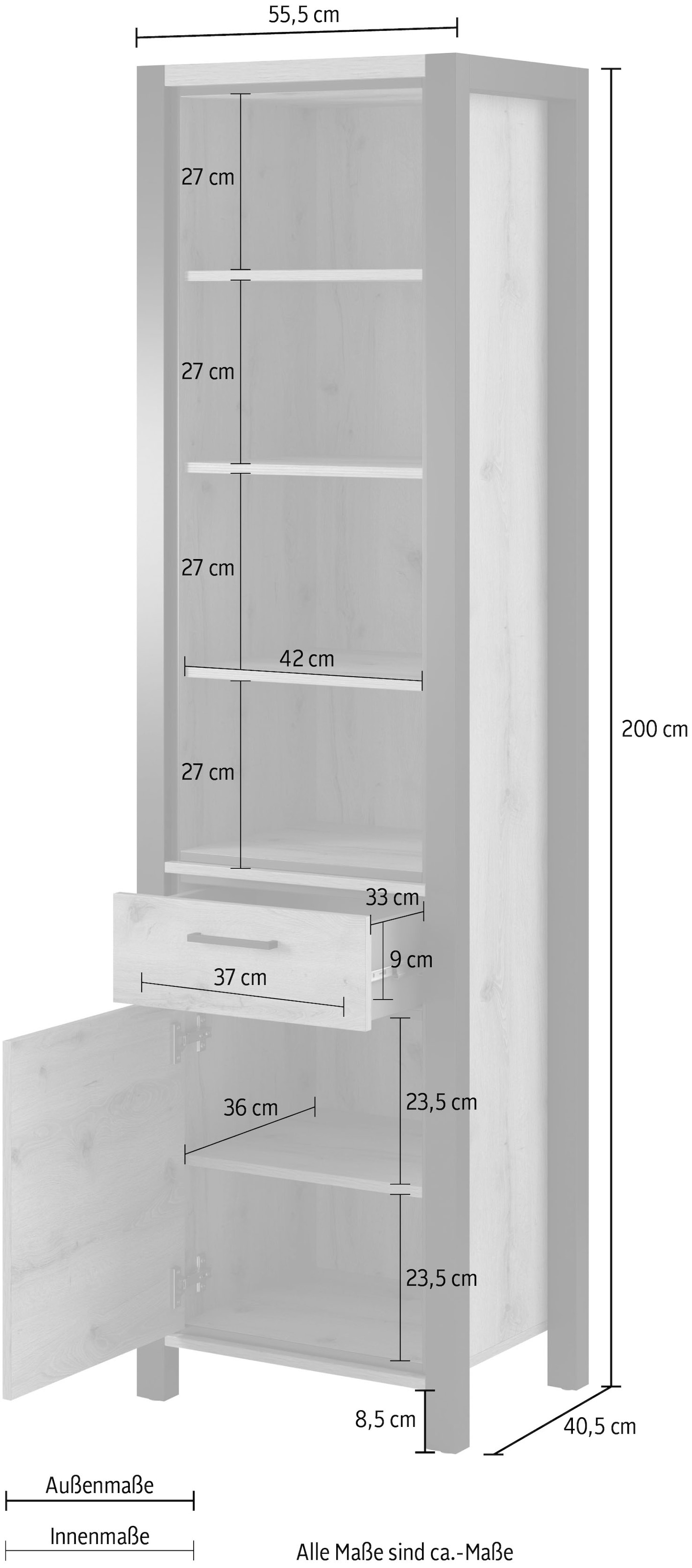Home affaire Vitrine »Aktiv«