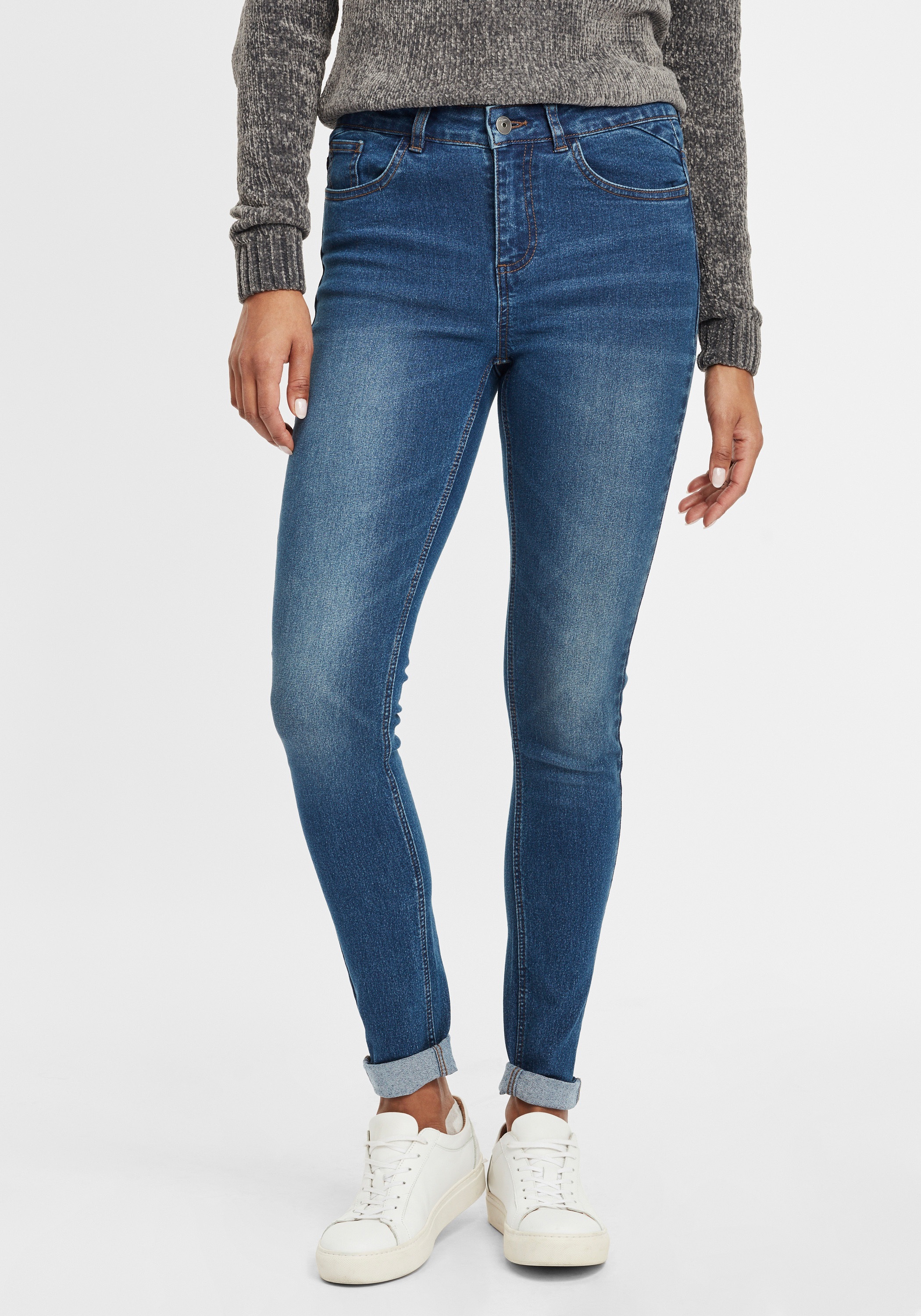OXMO Bequeme Jeans »Jeans Hose PXLenna«