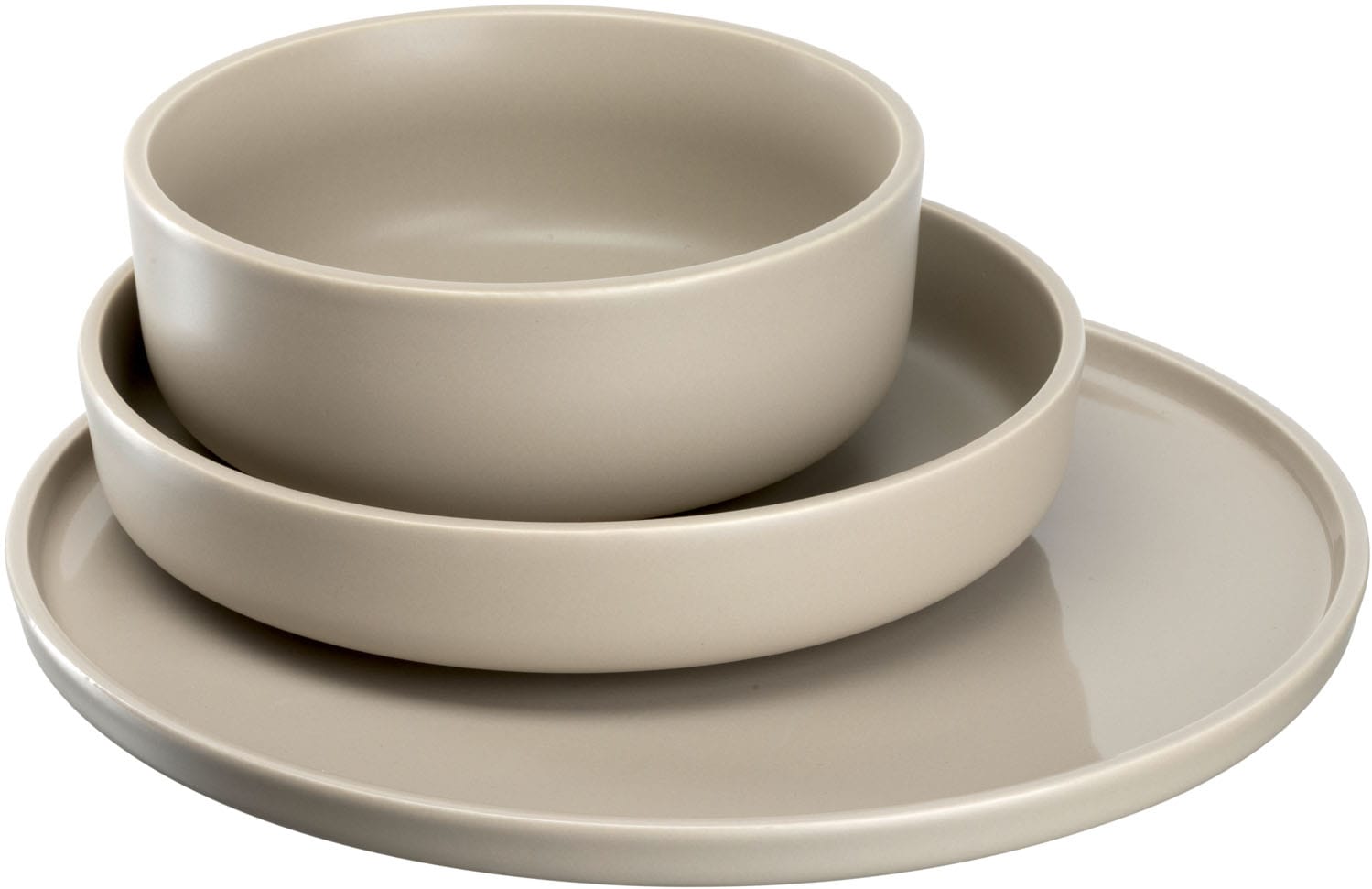 LEONARDO Geschirr-Set »Teller Set ROMA, Geschirrset, 12-teilig« Service, spülmaschinengeeignet