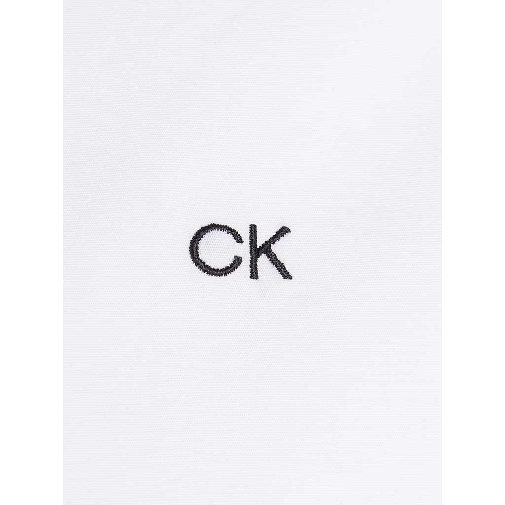Calvin Klein Big&Tall Langarmhemd »BT_STRETCH POPLIN SLIM SHIRT«