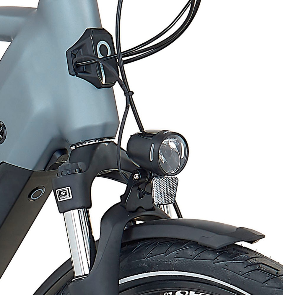 Prophete E-Bike »Entdecker 3.8«, 8 Gang, Shimano, Altus, Mittelmotor 250 W, Pedelec, Elektrofahrrad für Herren