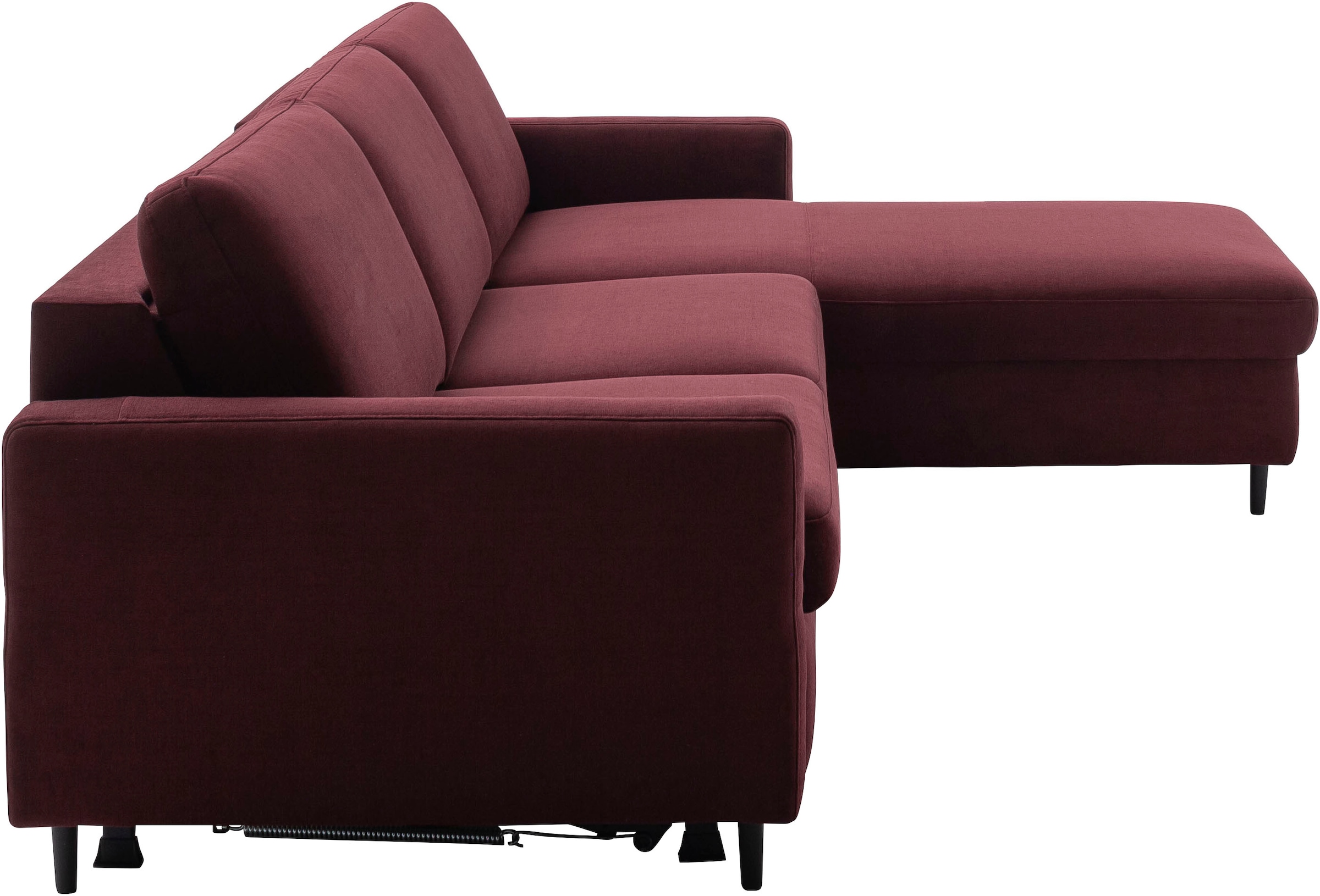 Home affaire Ecksofa »Calestra, Bezug Easy Care, Dauerschlaffunktion in 2 Qualitäten« L-Form, whlw. Kaltschaummatratze RG40 oder Premium RG55, in 3 Breiten