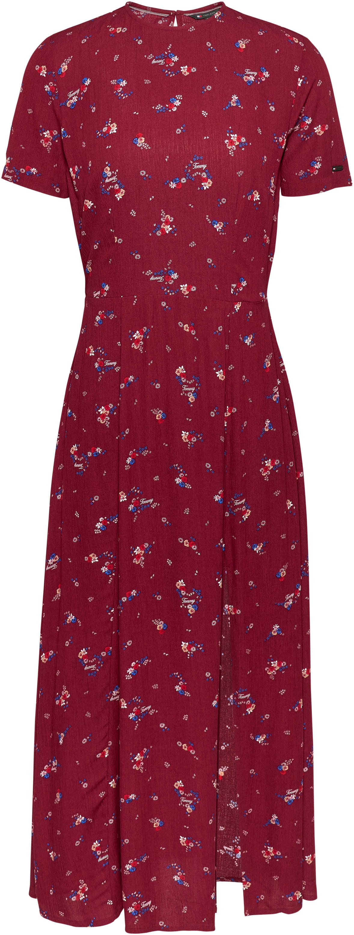 Tommy Jeans Blusenkleid »TJW FLORAL MIDI DRESS«, mit Blumenprint