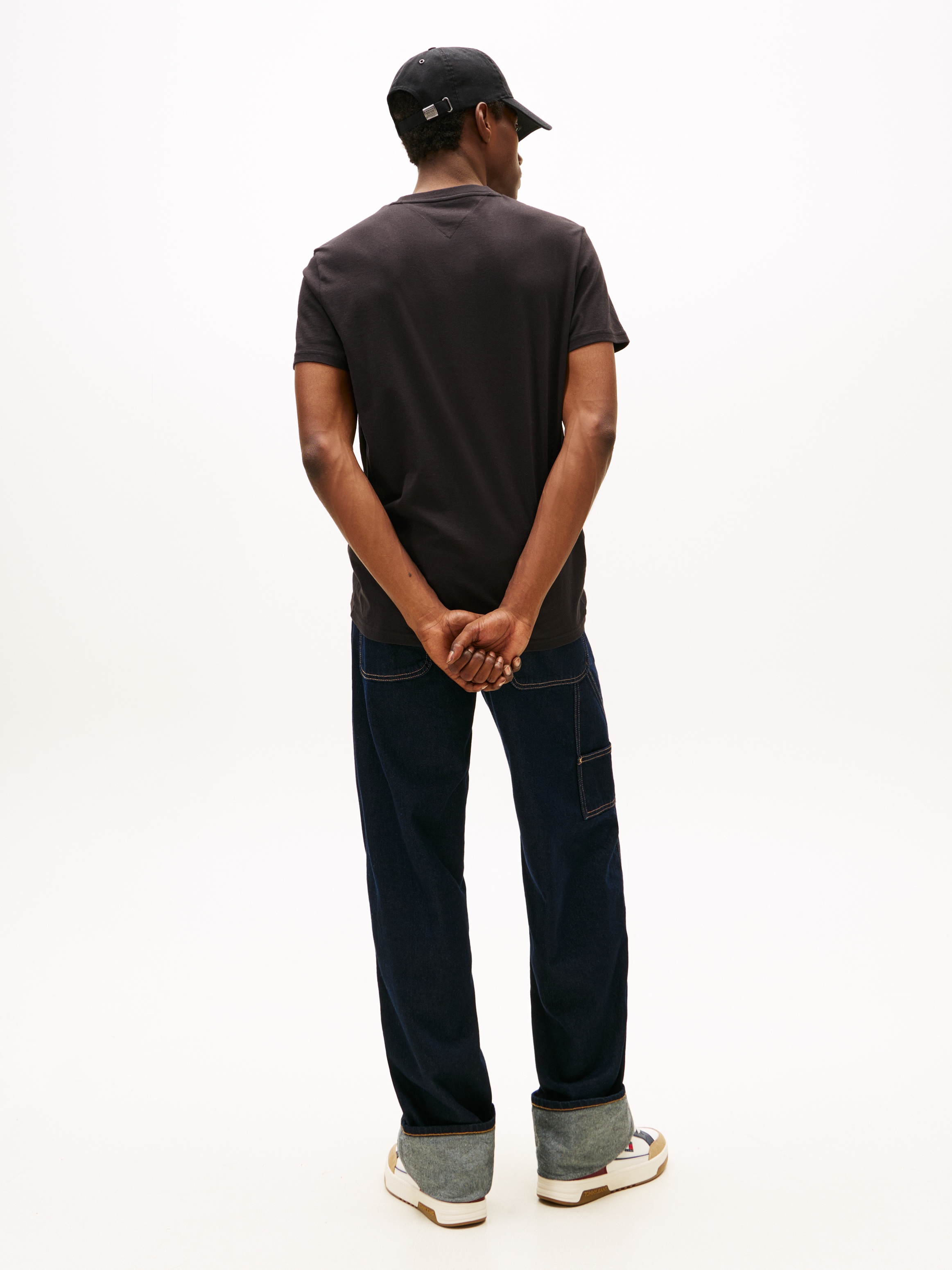 Tommy Jeans T-Shirt »TJM ENTRY BILLS« slim fit, Jersey, Rundhals