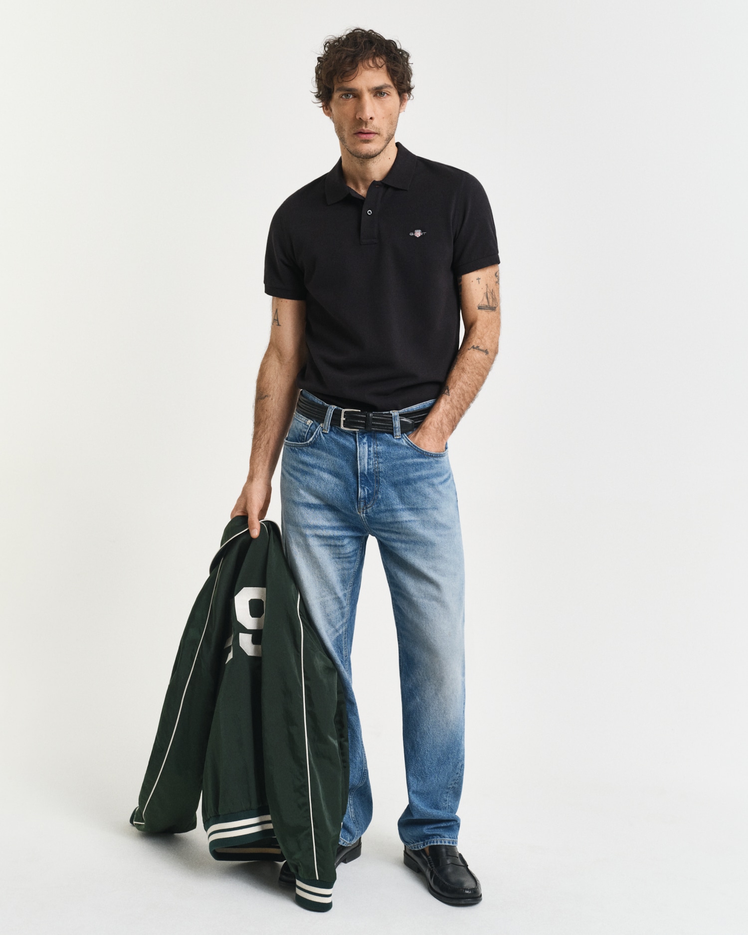 Gant Poloshirt »SLIM SHIELD SS PIQUE POLO«, mit Logostickerei auf der Brust