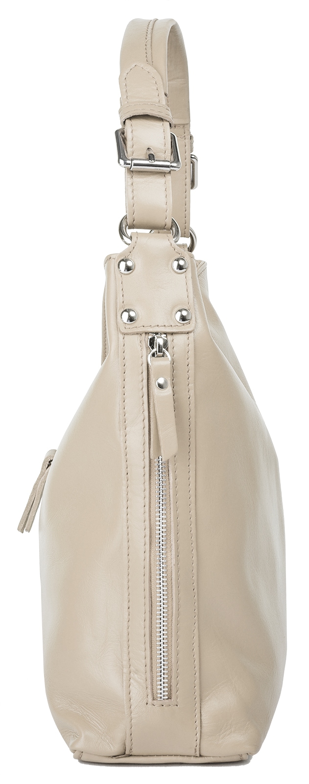 Samantha Look Henkeltasche, echt Leder, Made in Italy