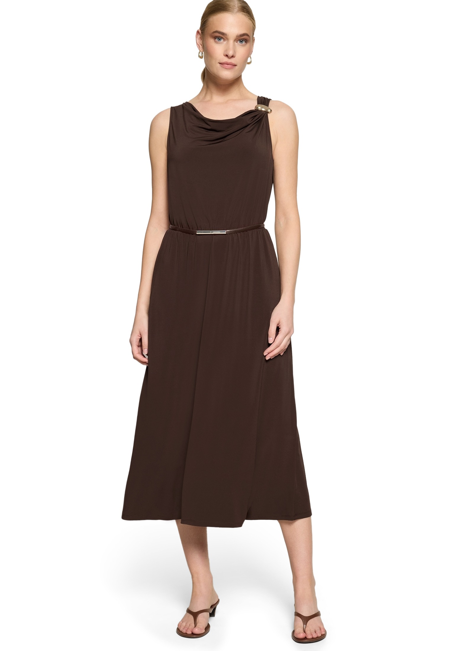 Zero Midikleid »Midikleid mit Schnalle«