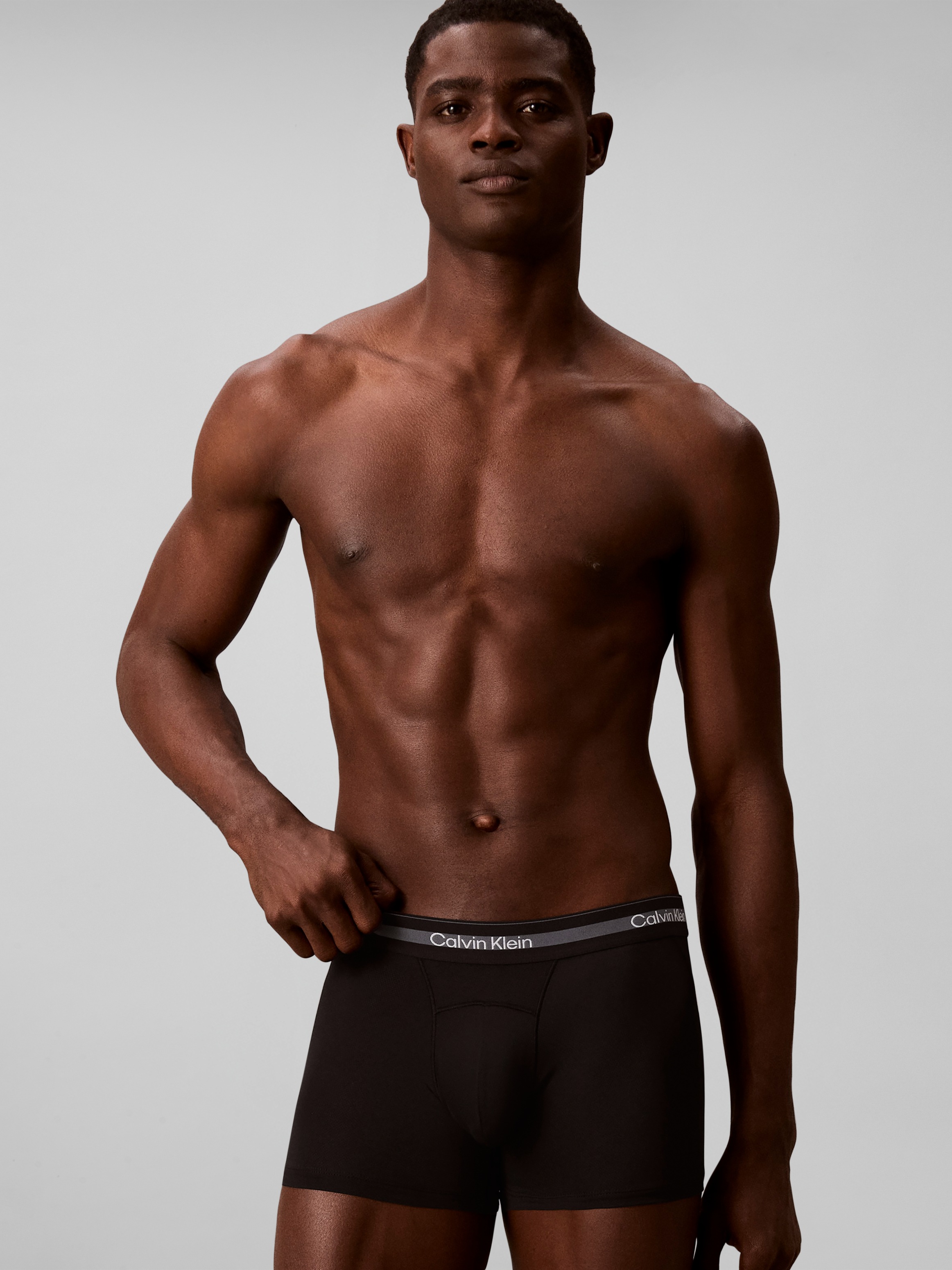 Calvin Klein Underwear Trunk Packung, 3er-Pack, 3 Stk. Körpernahe Passform mit elastischem Bund