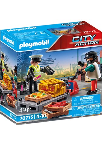 Playmobil® Konstruktions-Spielset »Zollkontrolle (70775), City Action«, (49 St.), Made... kaufen