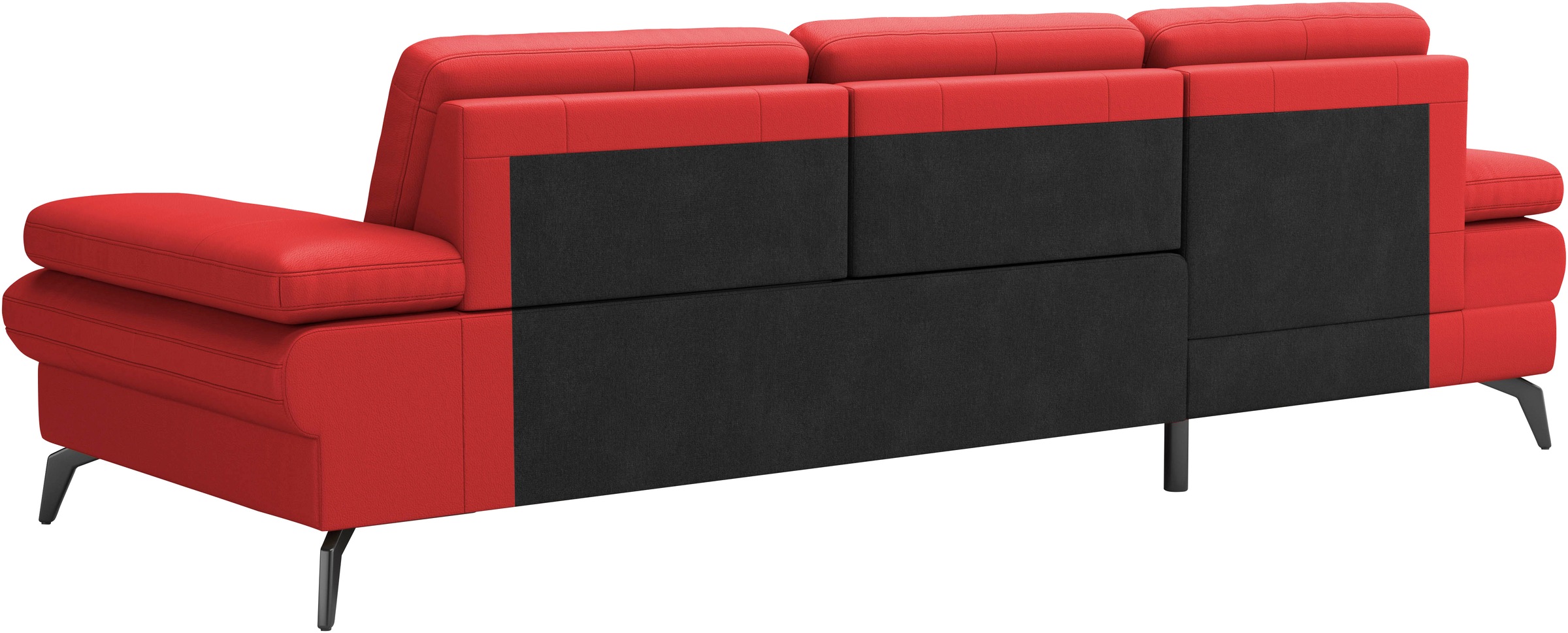 sit&more Ecksofa »Morris L-Form, inkl. Sitztiefenverstellung«, wahlweise mit Armteilverstellung, Bettfunktion & Bettkasten