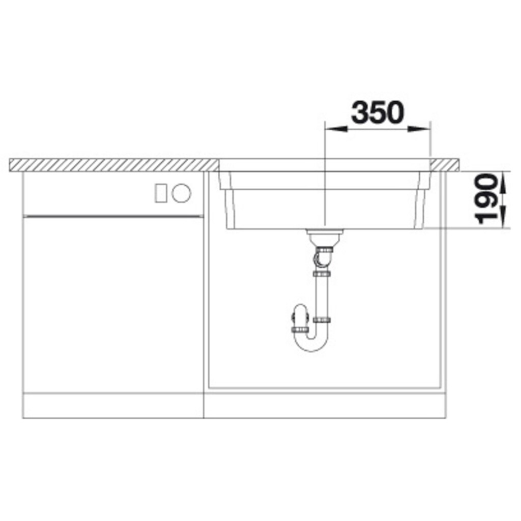 Blanco Edelstahlspüle »ETAGON 700-U«