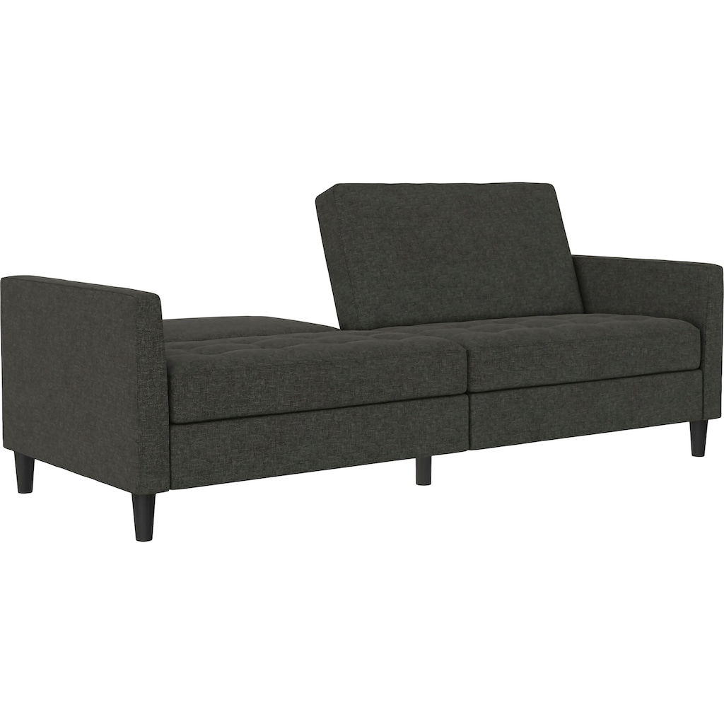 Dorel Home 3-Sitzer »Presley«, Sofa mit Bett-Funktion und verstellbarer Rückenlehne