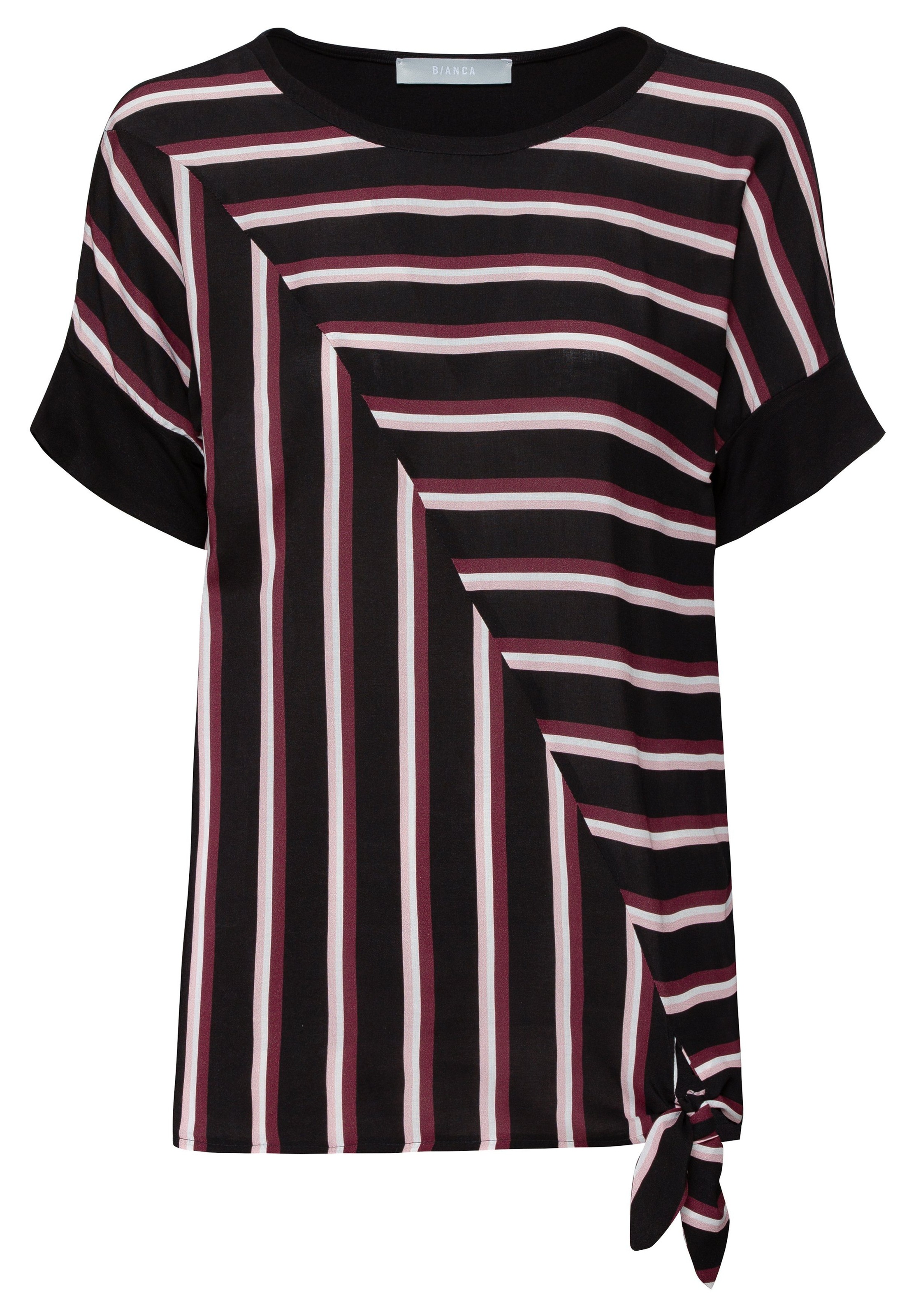 bianca Kurzarmshirt »JULIE«, mit asymetrischen Frontprint