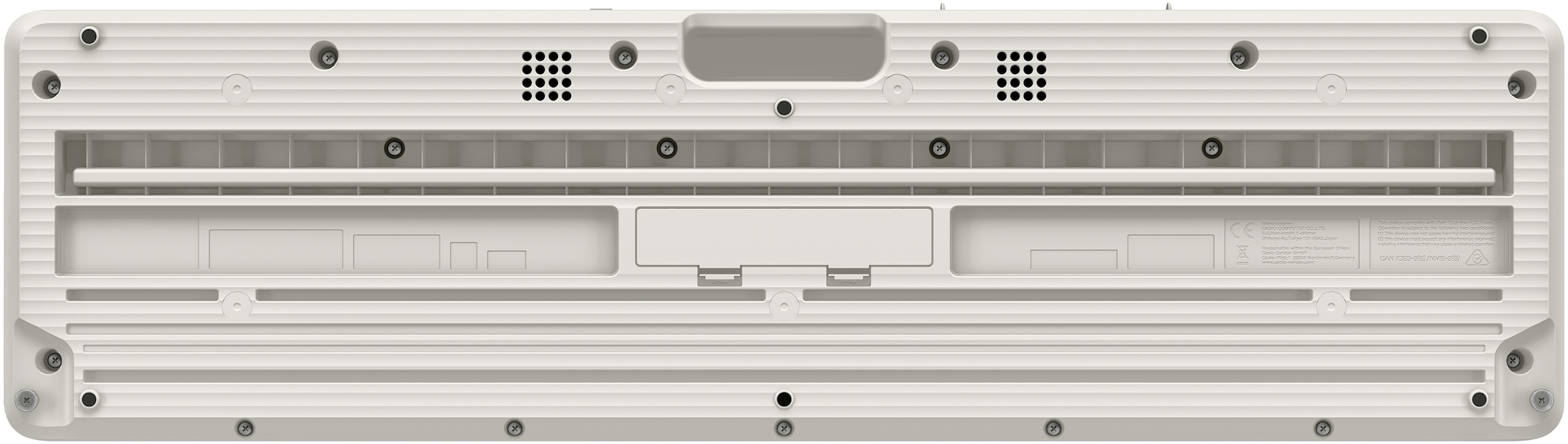CASIO Home-Keyboard »Piano-Keyboard-Set CT-S1WESET«, (Set, inkl. Keyboardständer, Sustainpedal und Netzteil), ideal für Piano-Einsteiger und Klanggourmets;