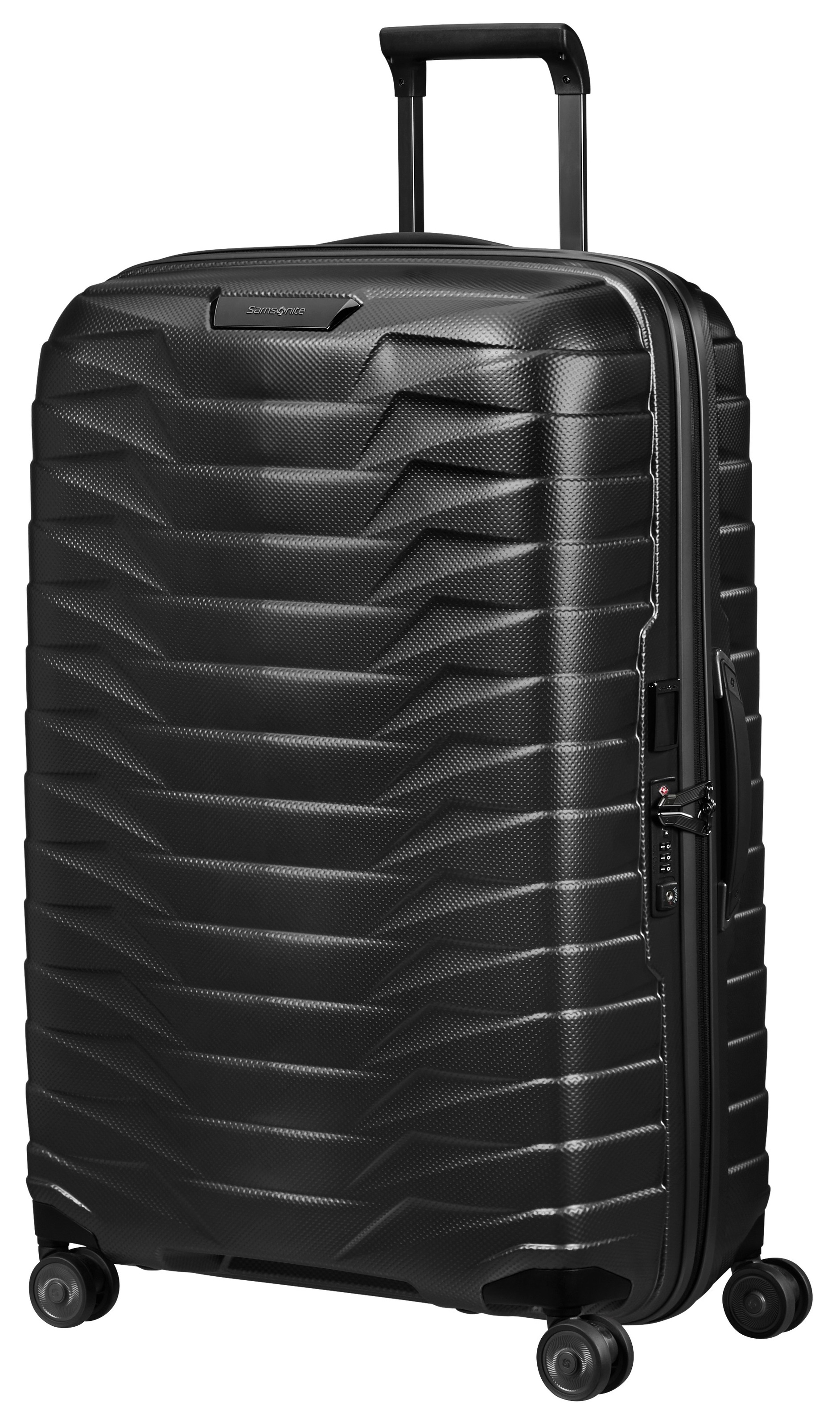 Samsonite Hartschalen-Trolley »PROXIS, verschiedene Größen und Farben«, 4 Rollen, Trolley Reisegepäck Hartschalenkoffer Reisekoffer TSA-Zahlenschloss