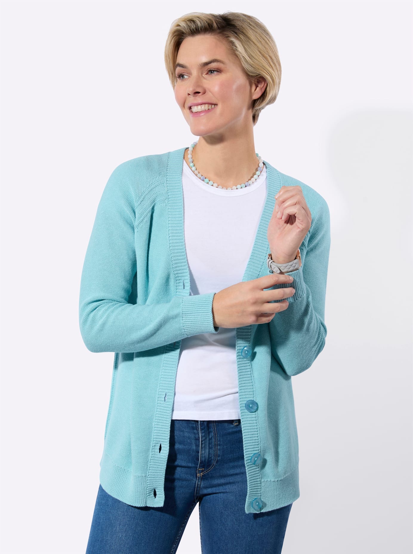 Classic Basics Strickjacke