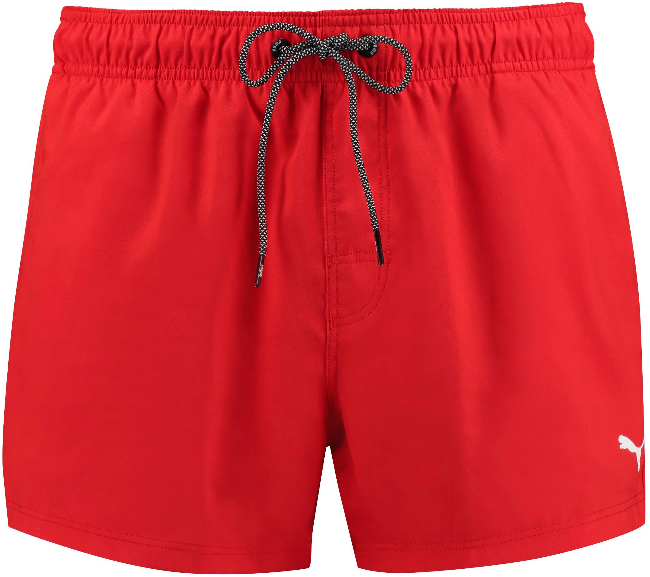 PUMA Badeshorts »PUMA SWIM MEN SHORT LENGTH SWIM SHORTS«, mit seitlichen Eingriff-Taschen,  Gesäßtasche mit Klettverschluss