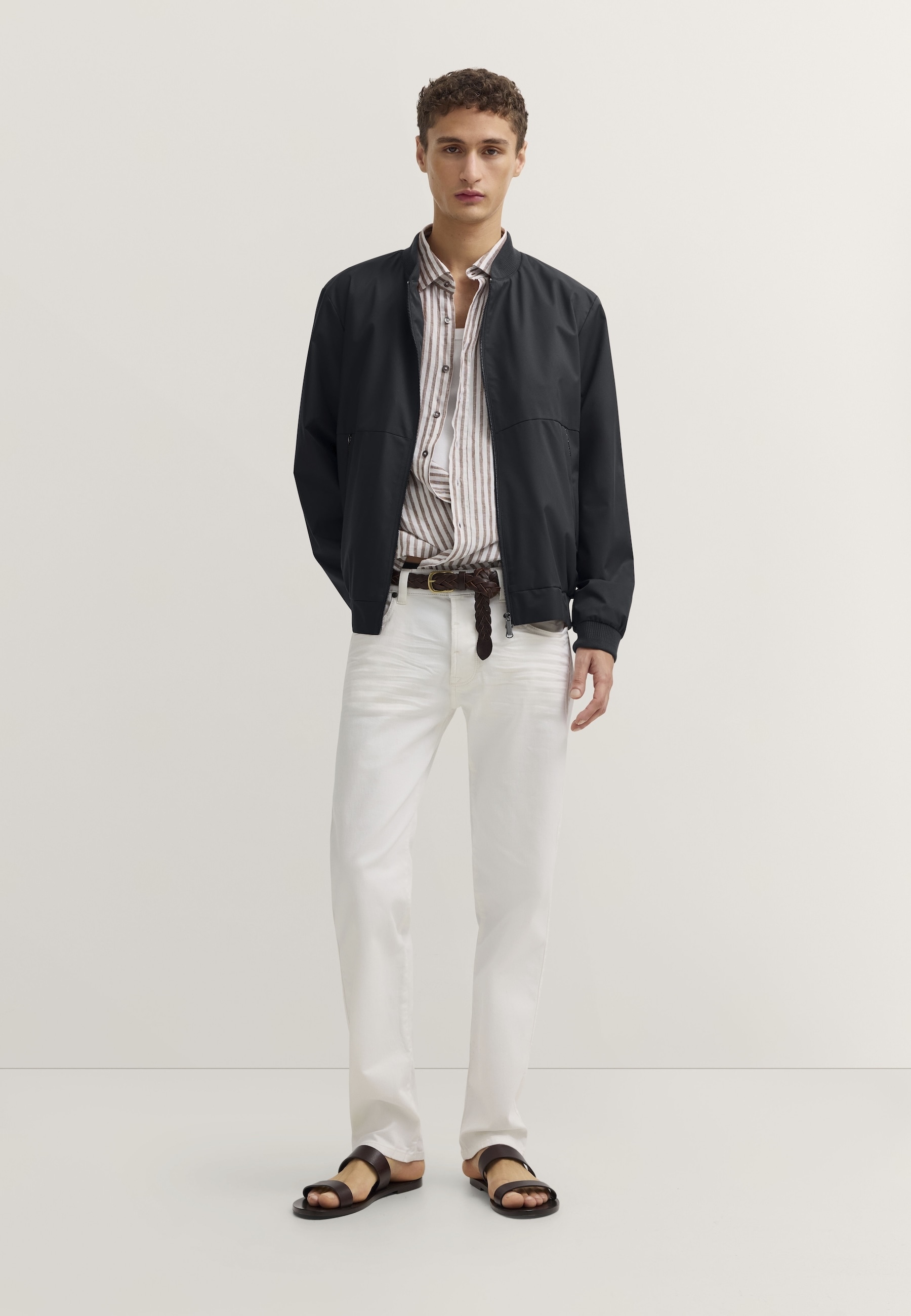 bugatti Blouson »Regular Fit« water-repellent mit Collegekragen