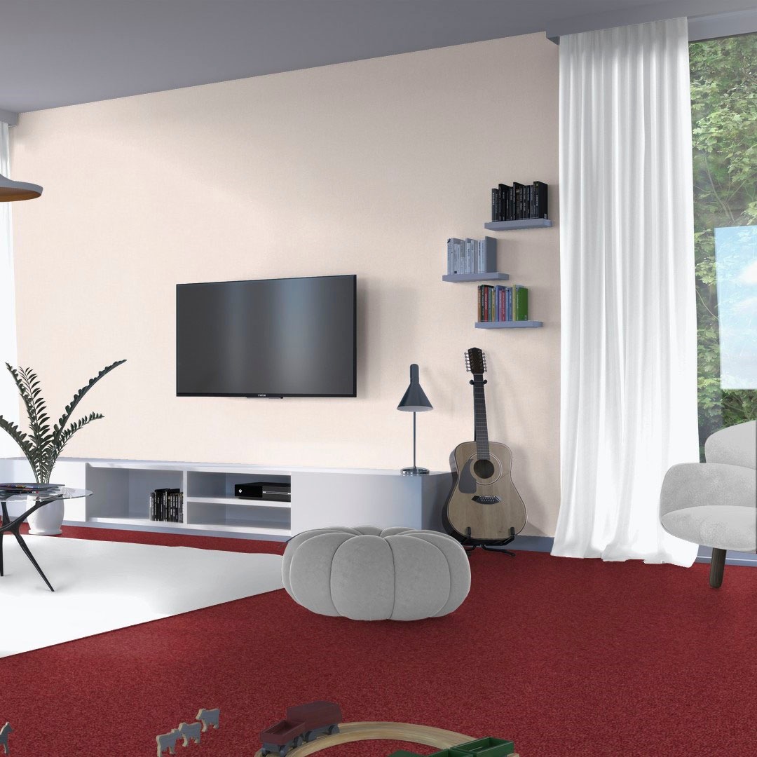 Vorwerk Teppichboden »Passion 1005 (Luco), Schlinge - meliert, Made in Germany«, rechteckig, 6 mm Höhe, Wohnzimmer, Schlafzimmer, Kinderzimmer, Breite 400/500 cm