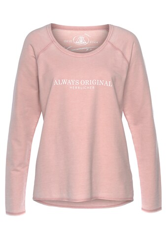 Herrlicher Sweatshirt »FREYA SWEAT«, mit Statement Print "Always Original" kaufen