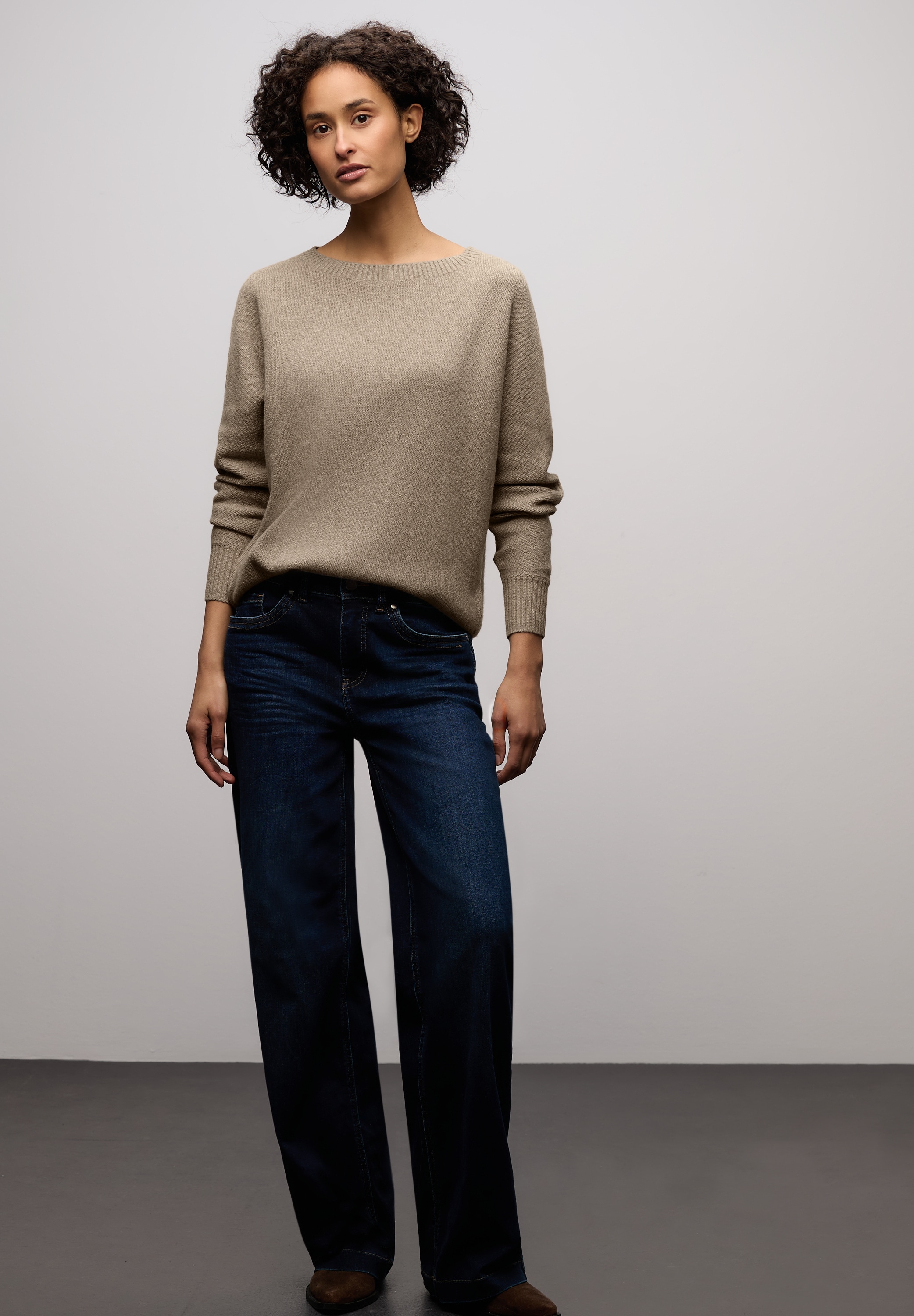 STREET ONE Rundhalspullover
