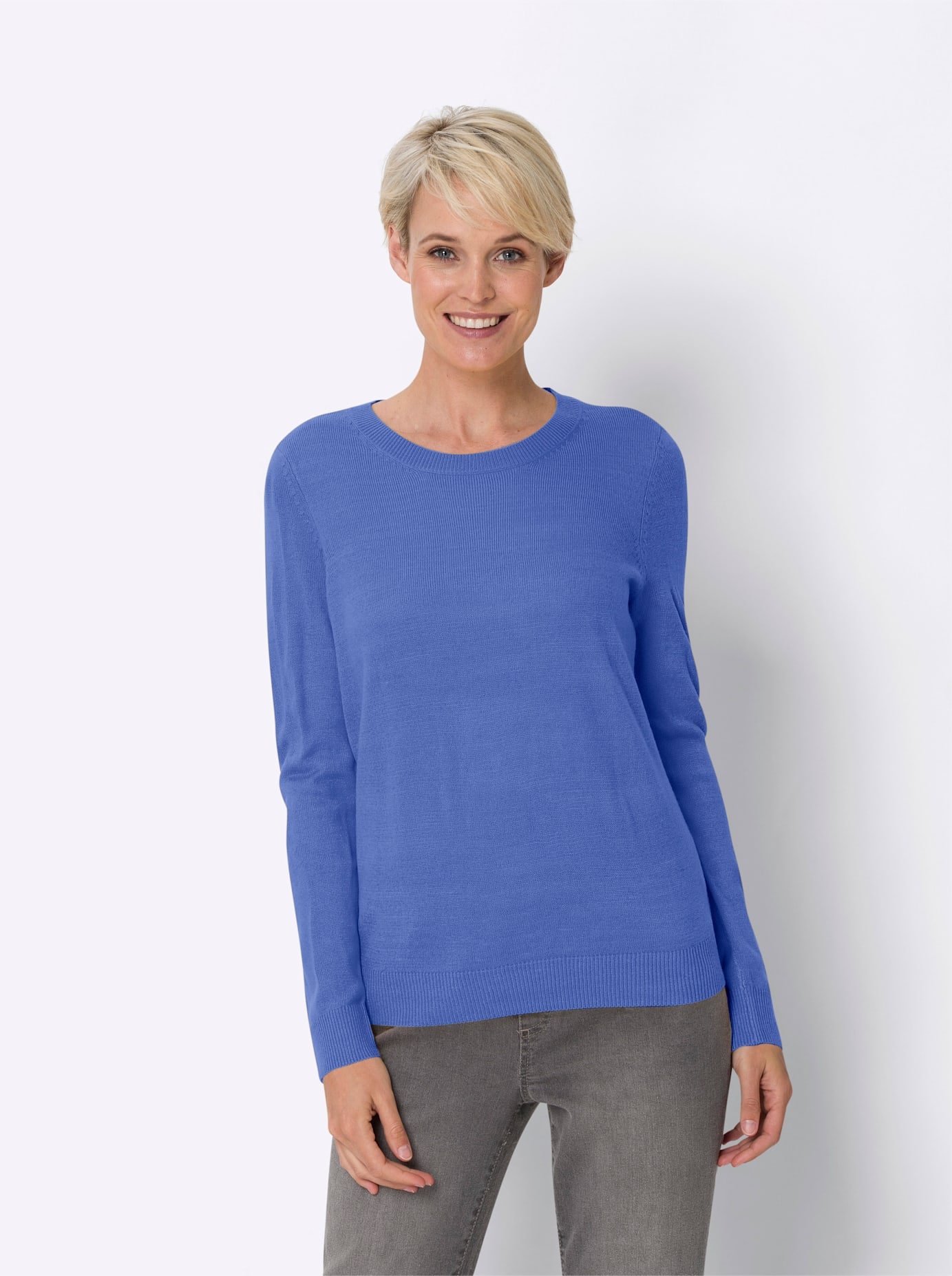 Classic Basics Rundhalspullover »Rundhals-Pullover«