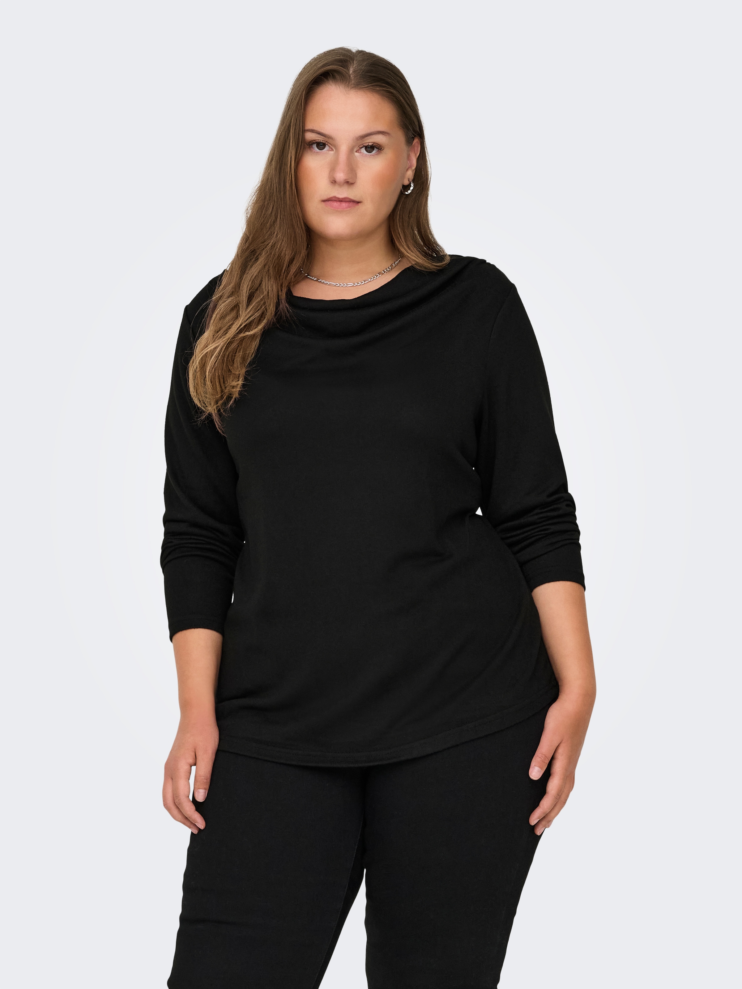 Wasserfallshirt »CARALBA MIRSE L/S WATERFALL TOP JRS«