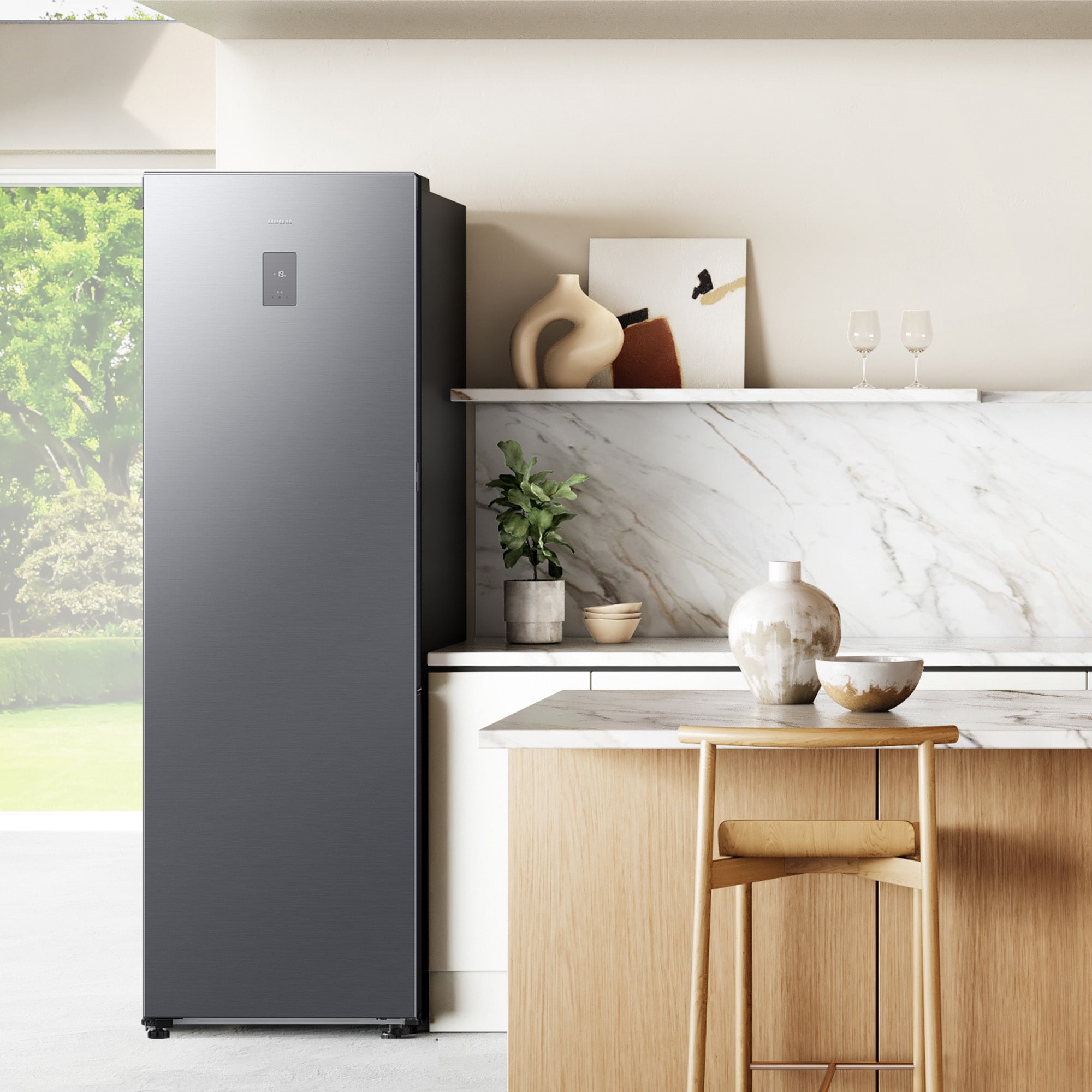 Samsung Gefrierschrank »RZ80H32HDTEF« 185,8 cm hoch 59,5 cm breit No Frost - nie wieder abtauen
