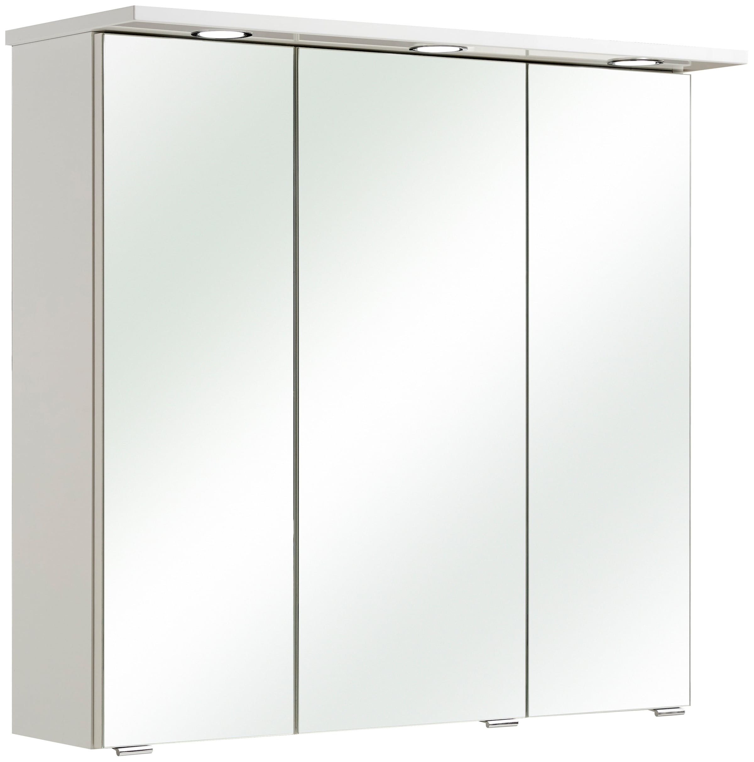 Saphir Badmöbel-Set »Keramikwaschtisch, Waschtischunterschrank und Spiegelschrank« Set, 3 Stk. tlg.