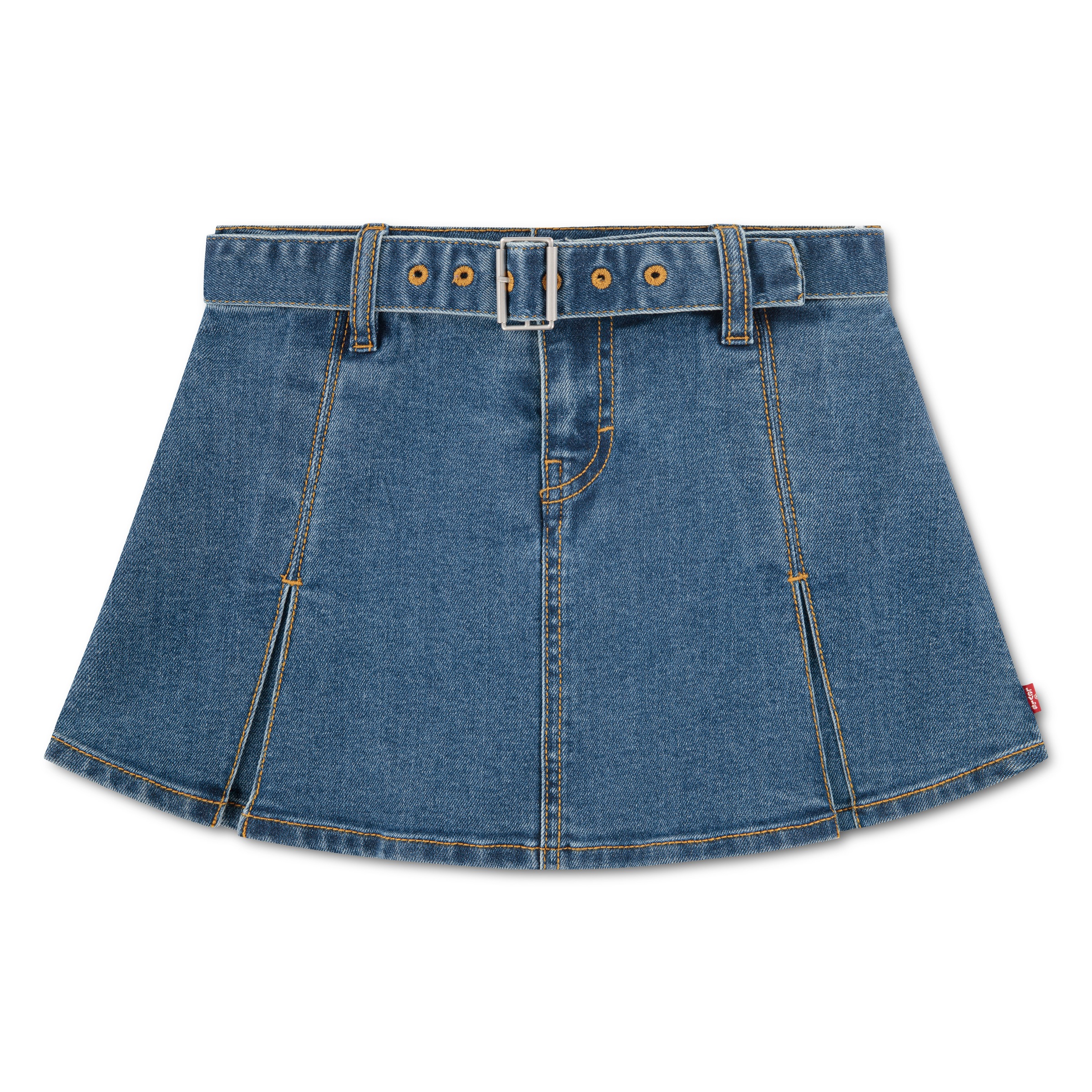 Levi's® Kids Jeansrock »LVG PLEATED SKORT W BELT« Denim-Rock-Shorts mit Jeans-Gürtel - für Girls