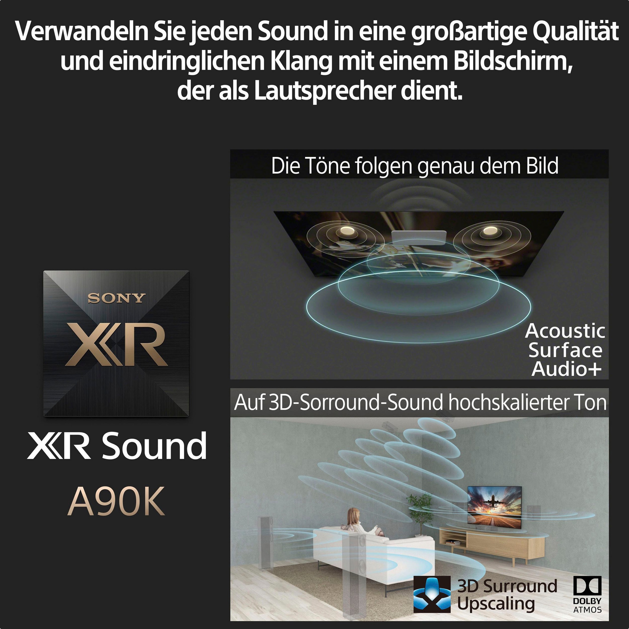 Sony OLED-Fernseher »XR-48A90K«, 4K Ultra HD, Smart-TV-Google TV, inkl. PlayStation 5 - Disk Edit.