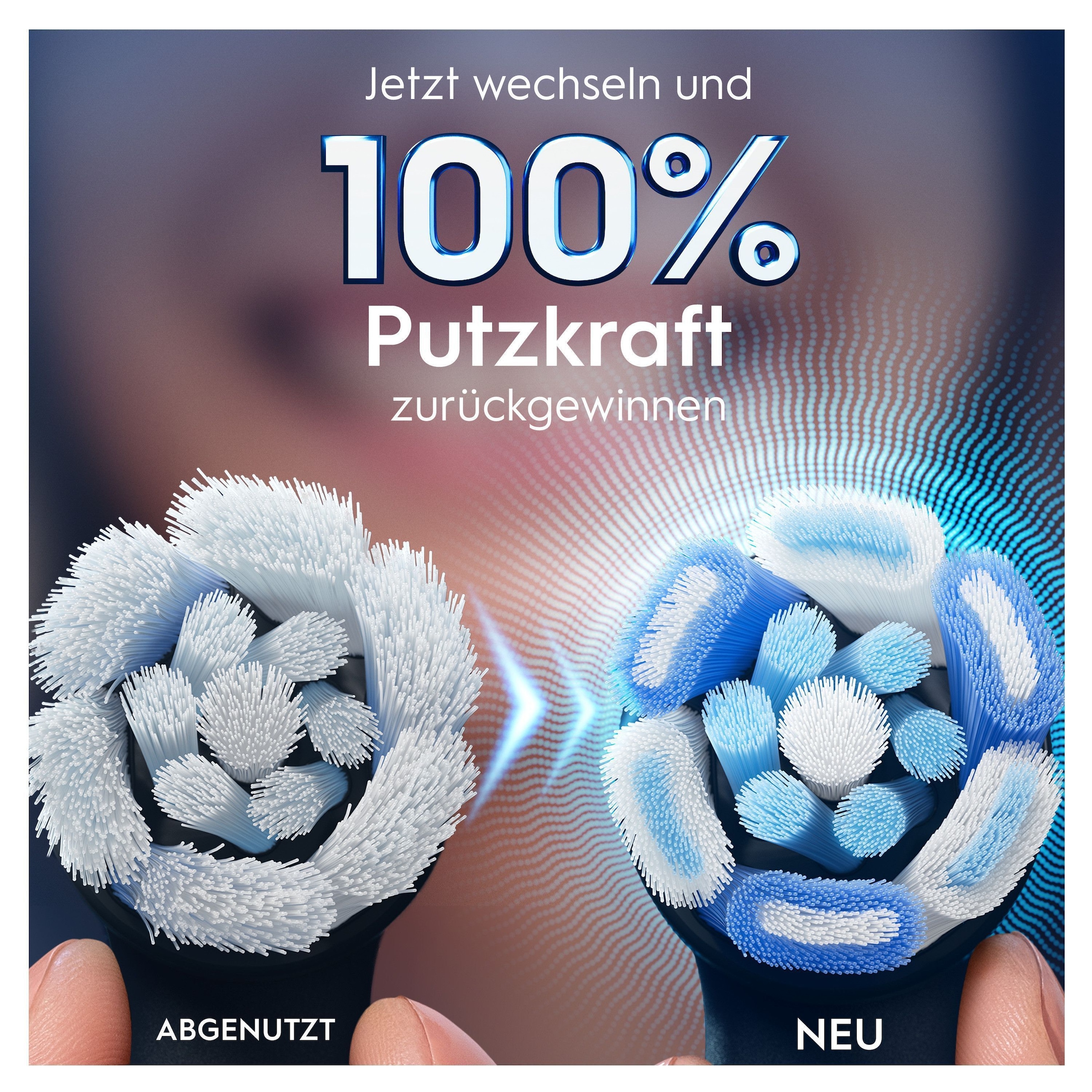Oral-B Aufsteckbürsten »Oral-B iO Strahlendes Weiss« fortschrittliche Plaque-Entfernung, Poliereinsätze zur Zahnaufhellung