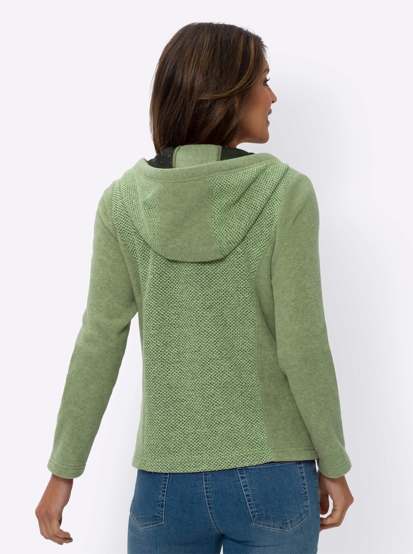 Classic Basics Langjacke, mit Kapuze